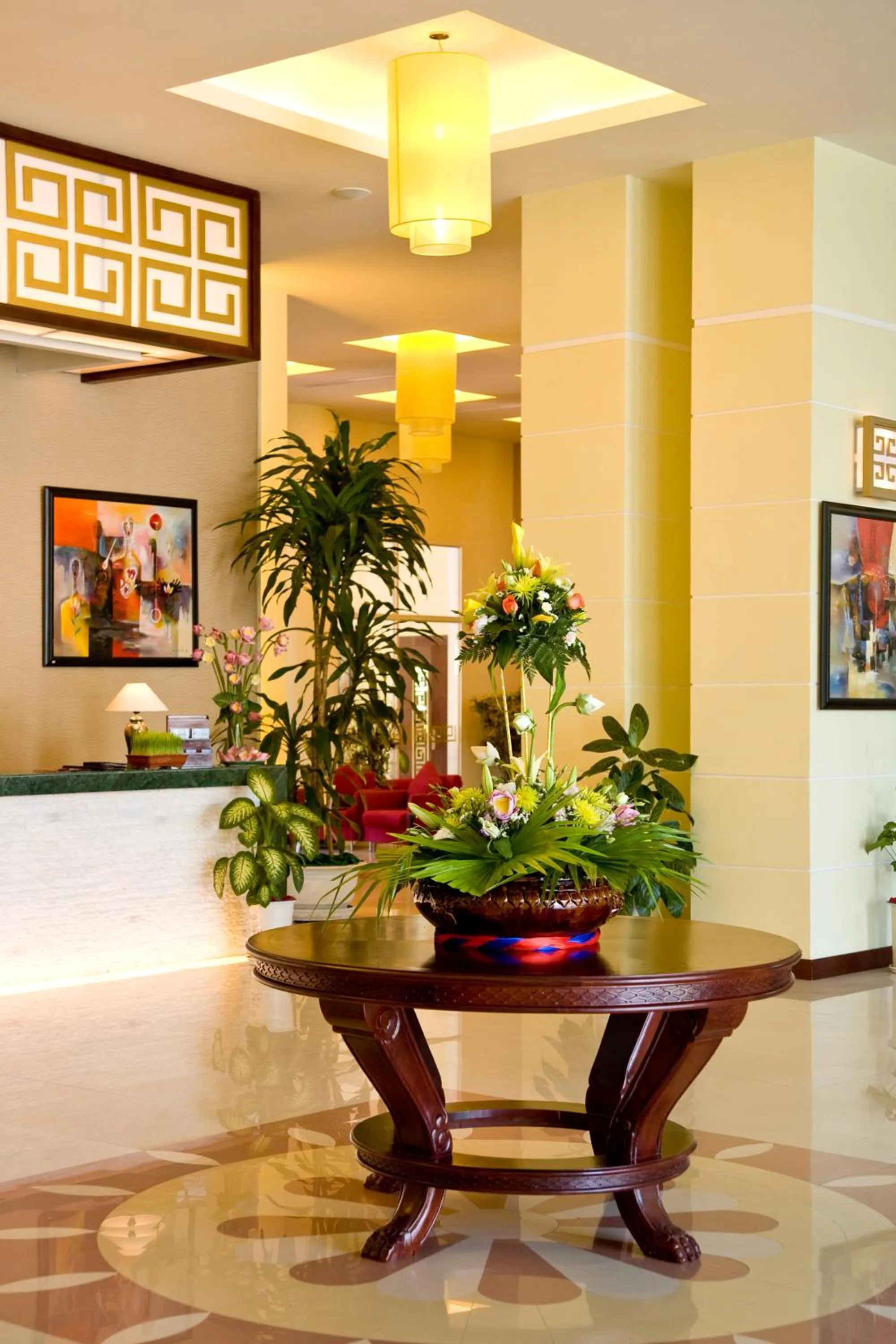 Lobby or reception in Park View Hotel