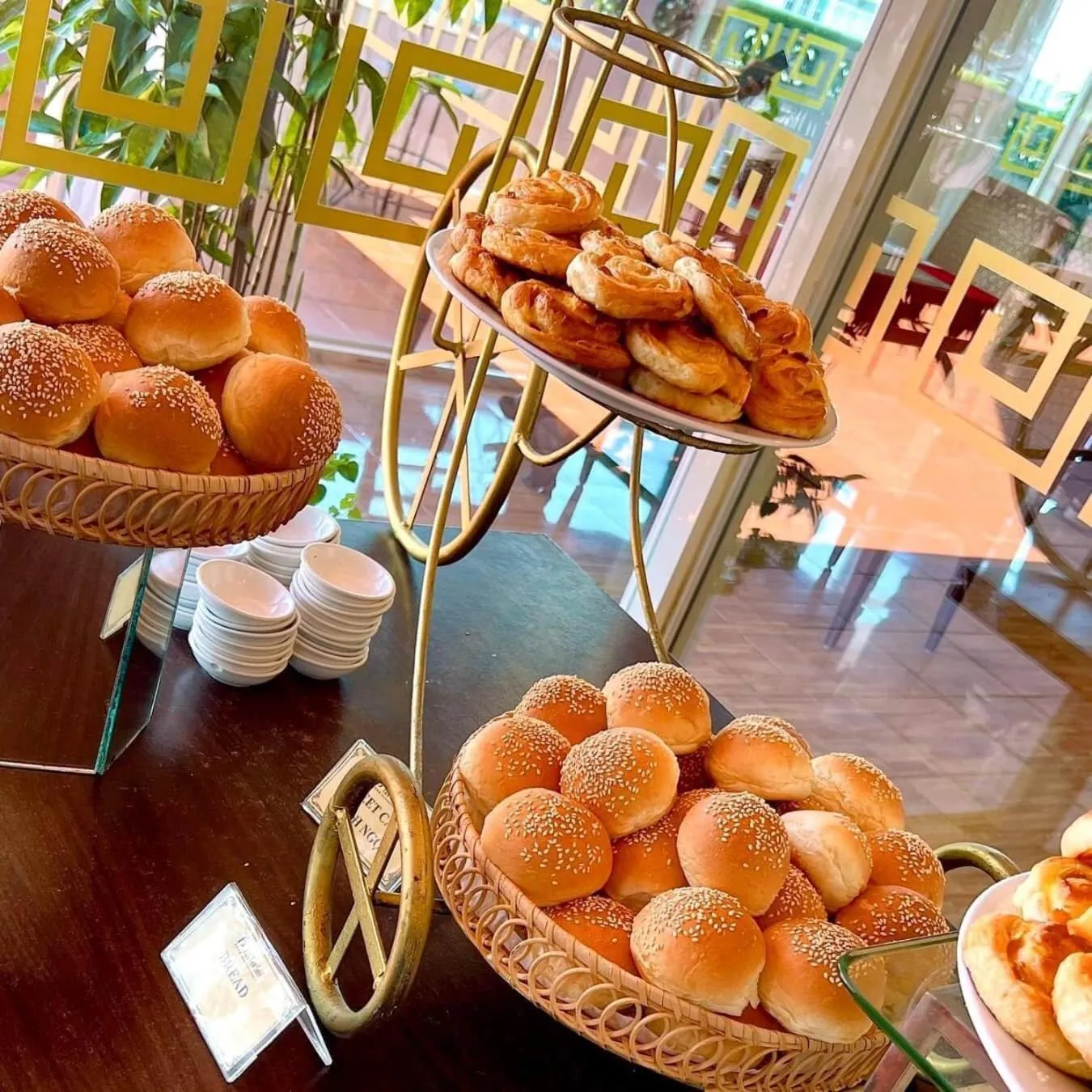 Buffet breakfast in Park View Hotel