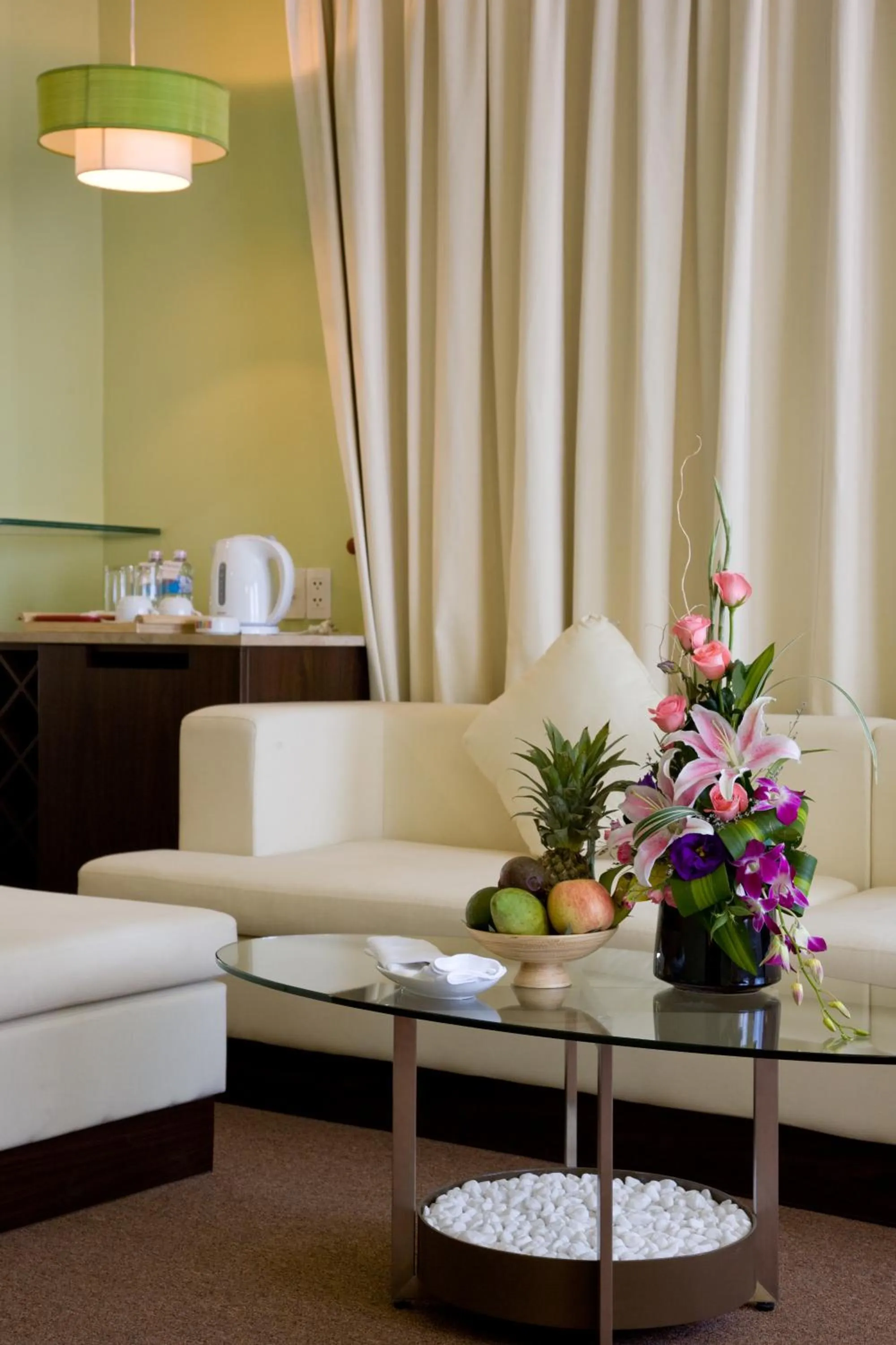 Living room in Park View Hotel