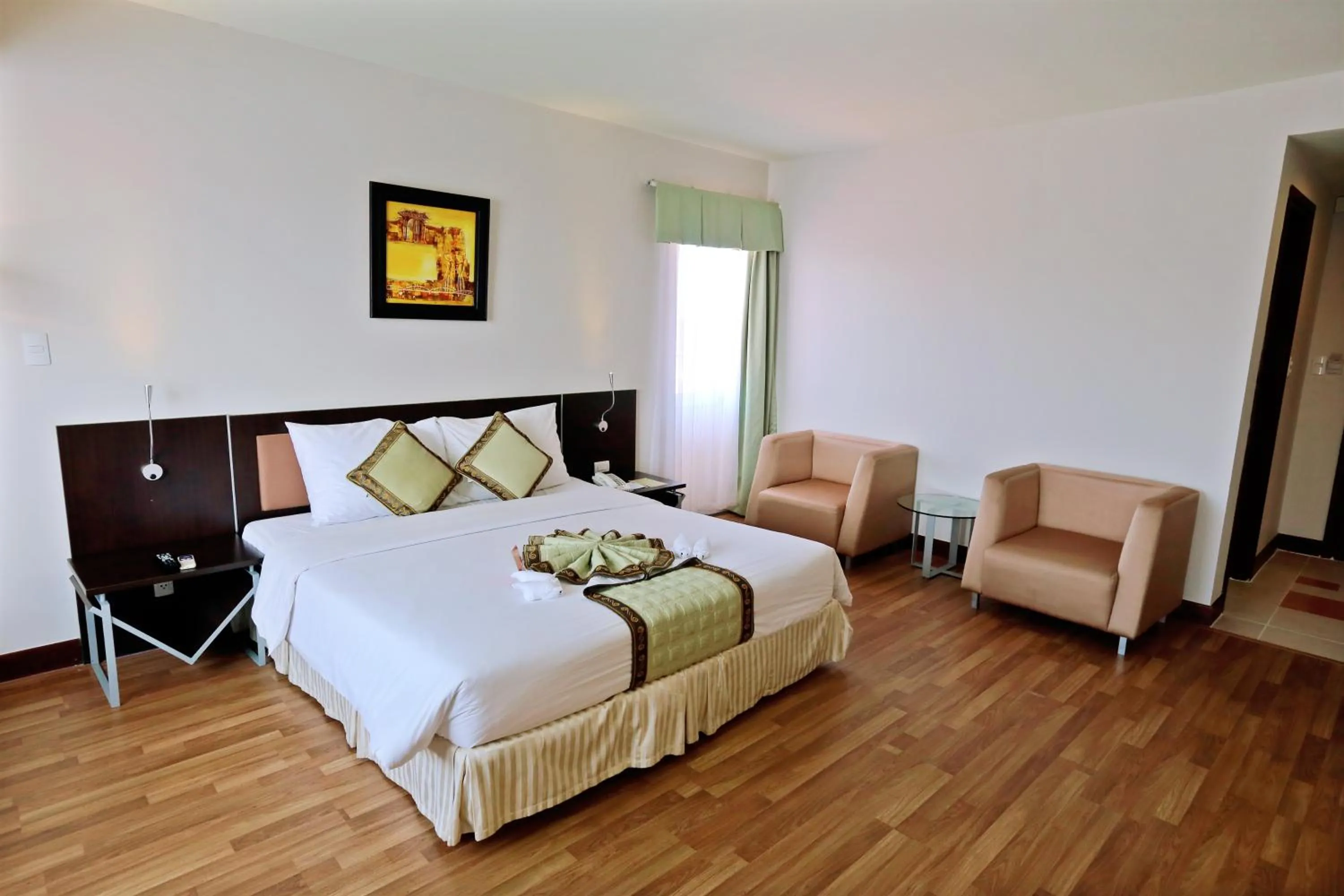 Bed in Park View Hotel