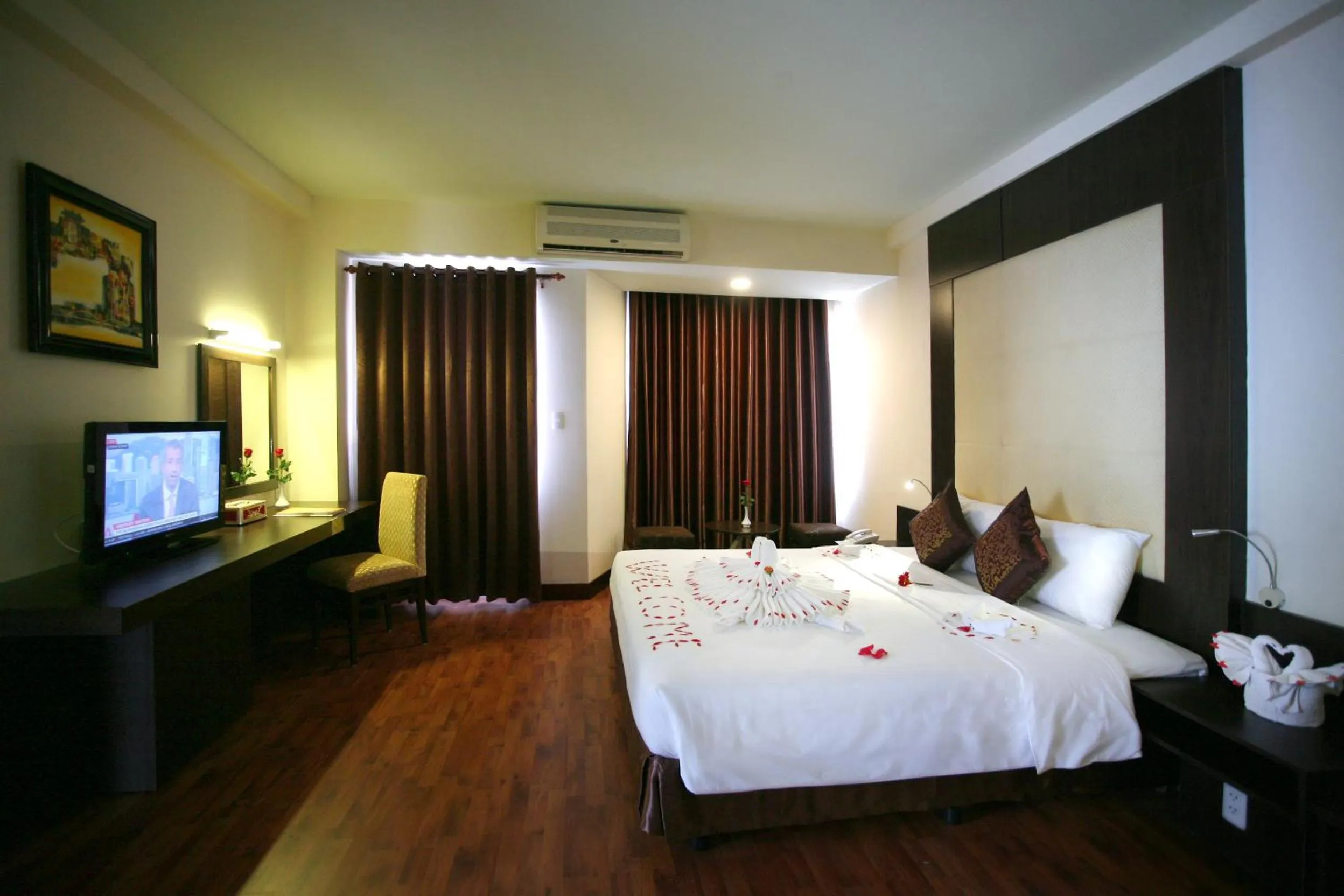 City view, Bed in Park View Hotel