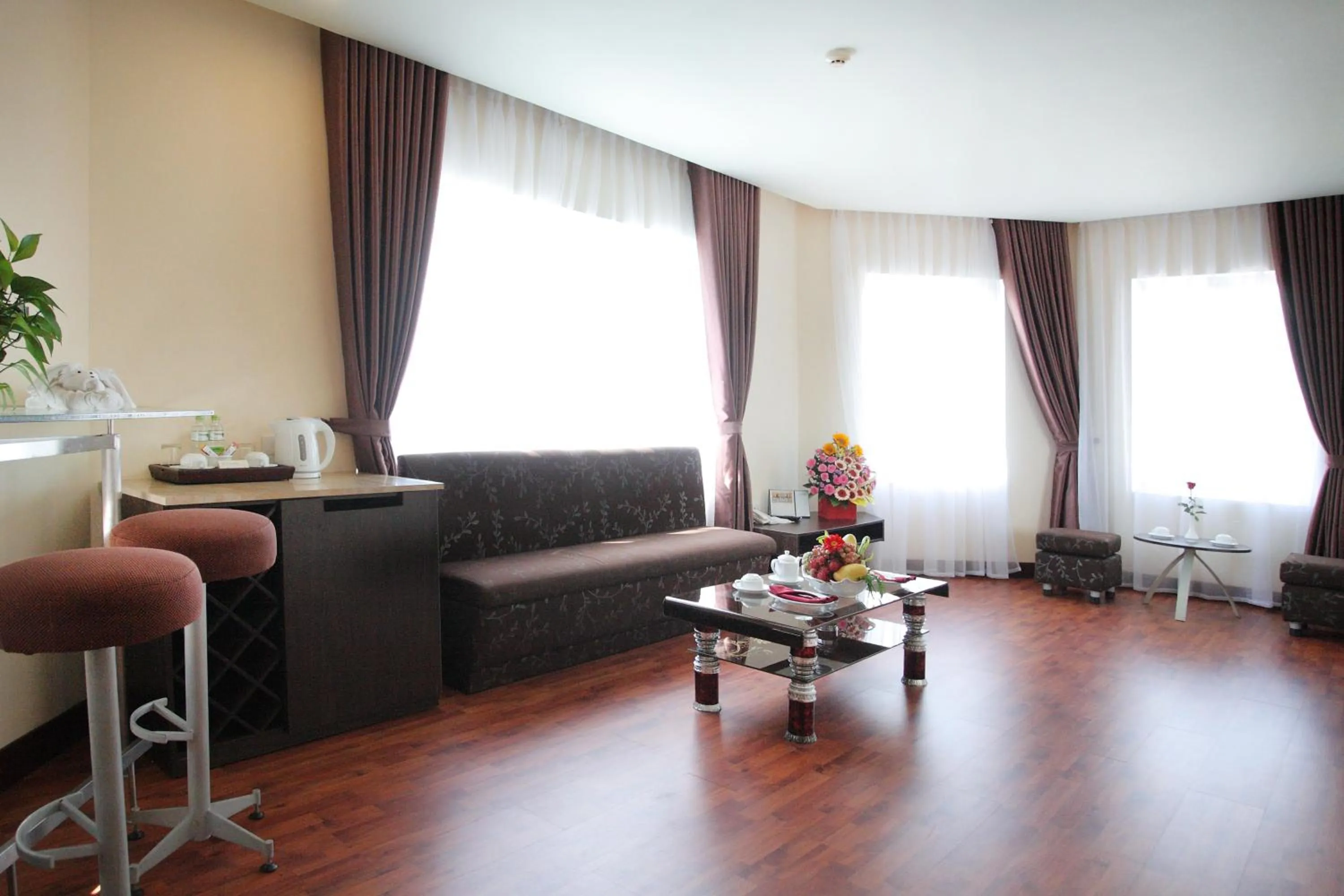 Living room in Park View Hotel