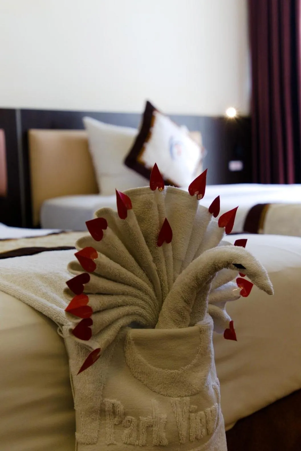 Photo of the whole room, Bed in Park View Hotel