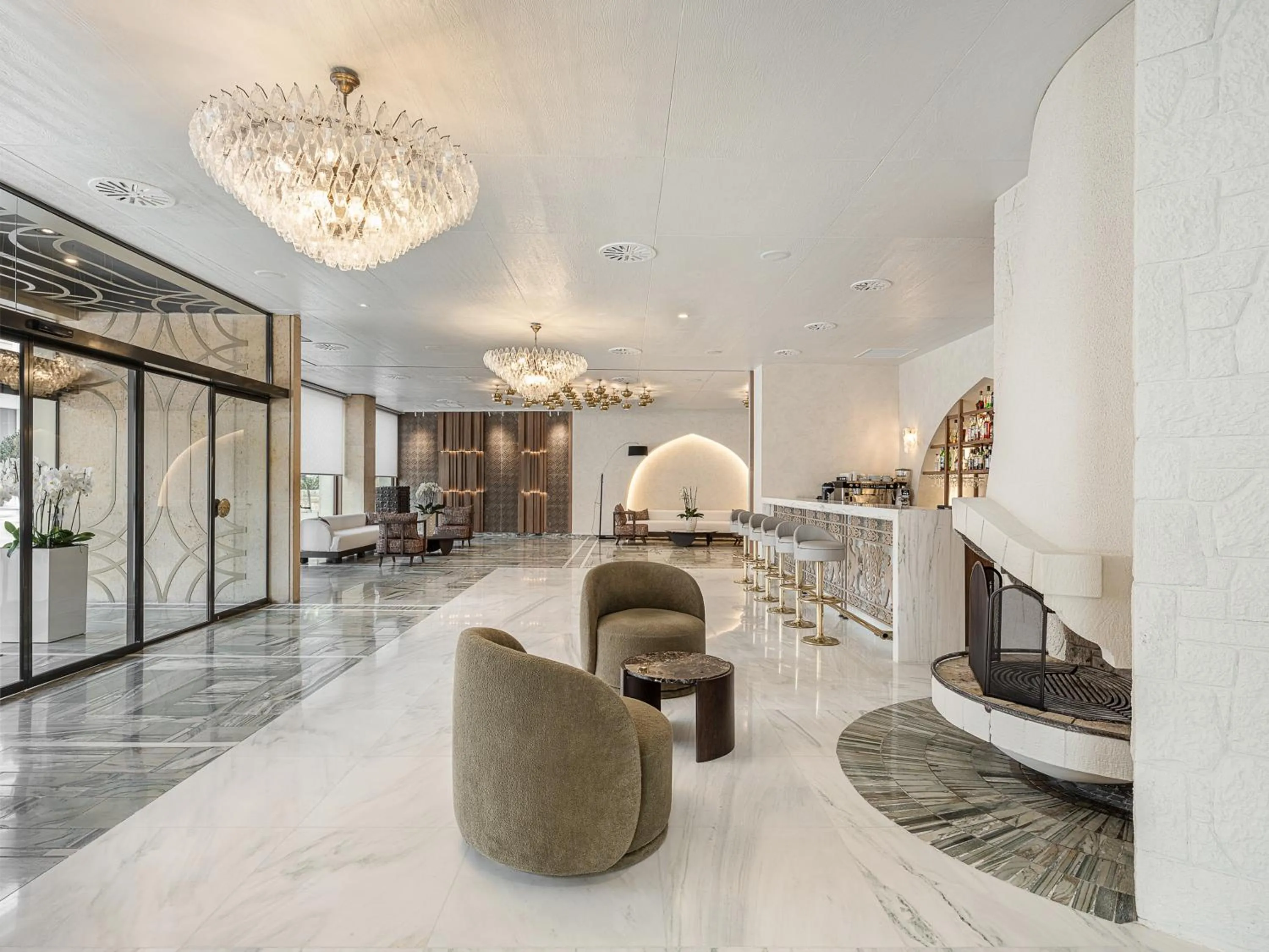 Lobby or reception in Civitel Akali Hotel