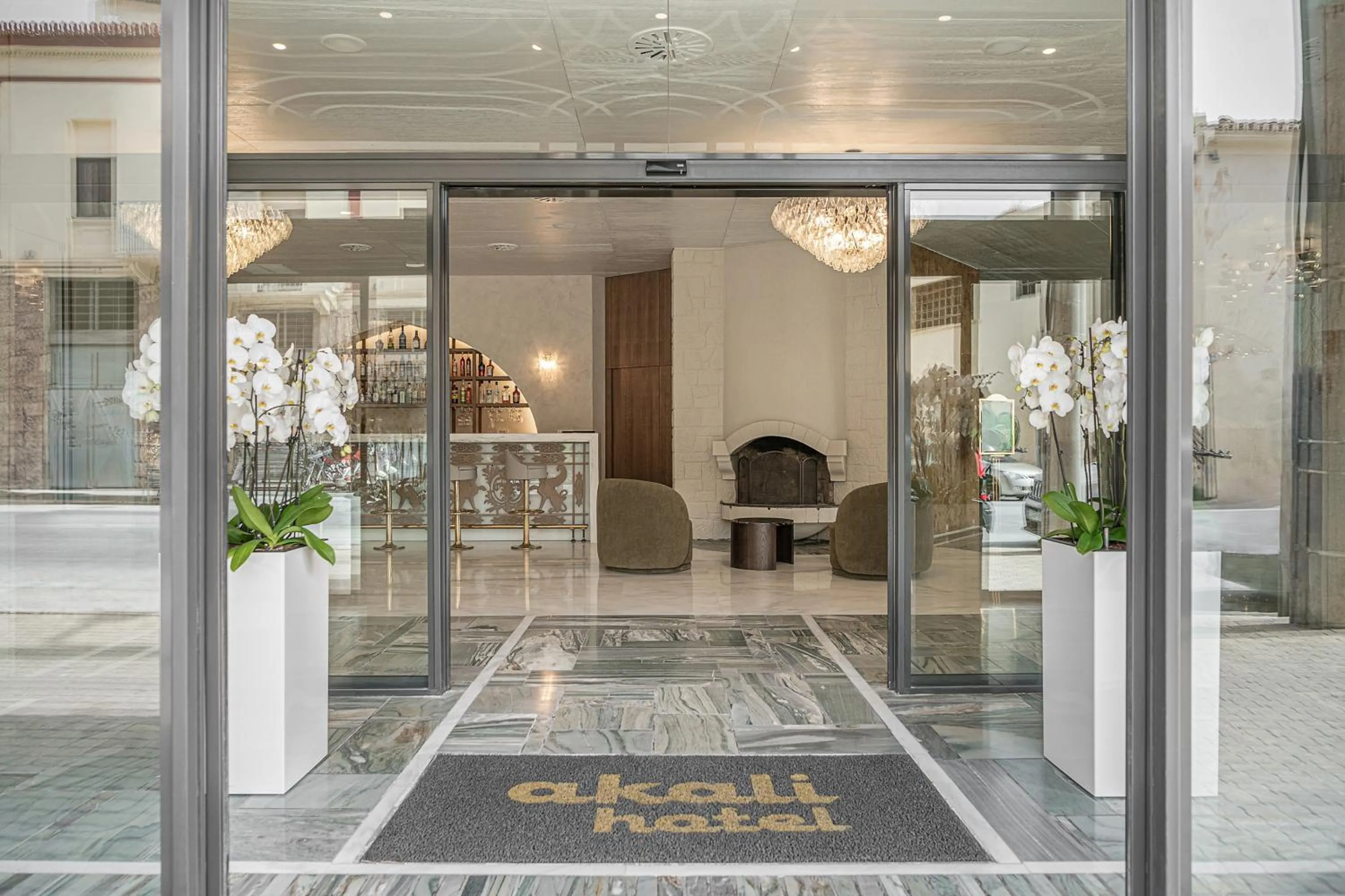 Facade/entrance in Civitel Akali Hotel