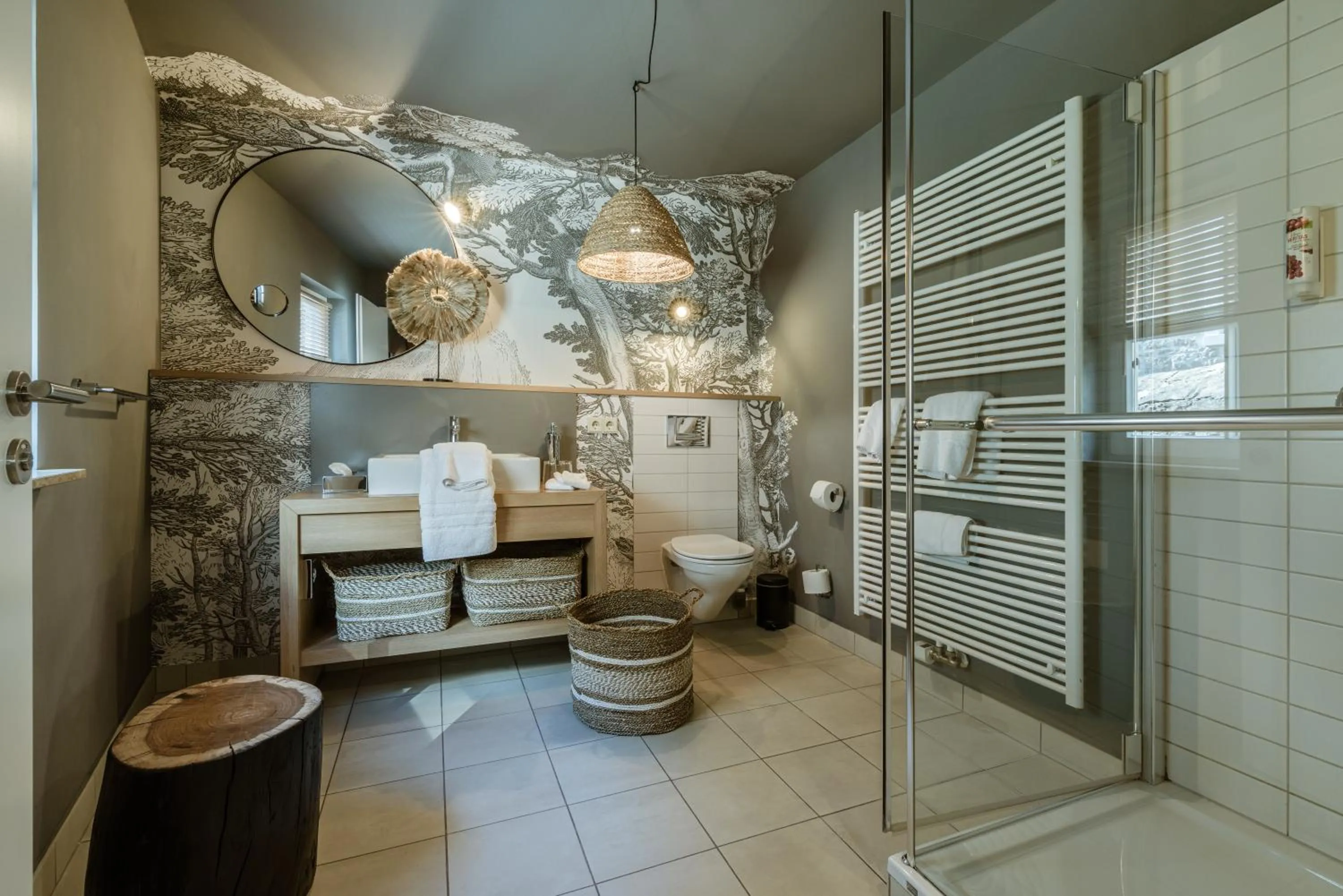 Shower in Hotel / Weingut Meintzinger