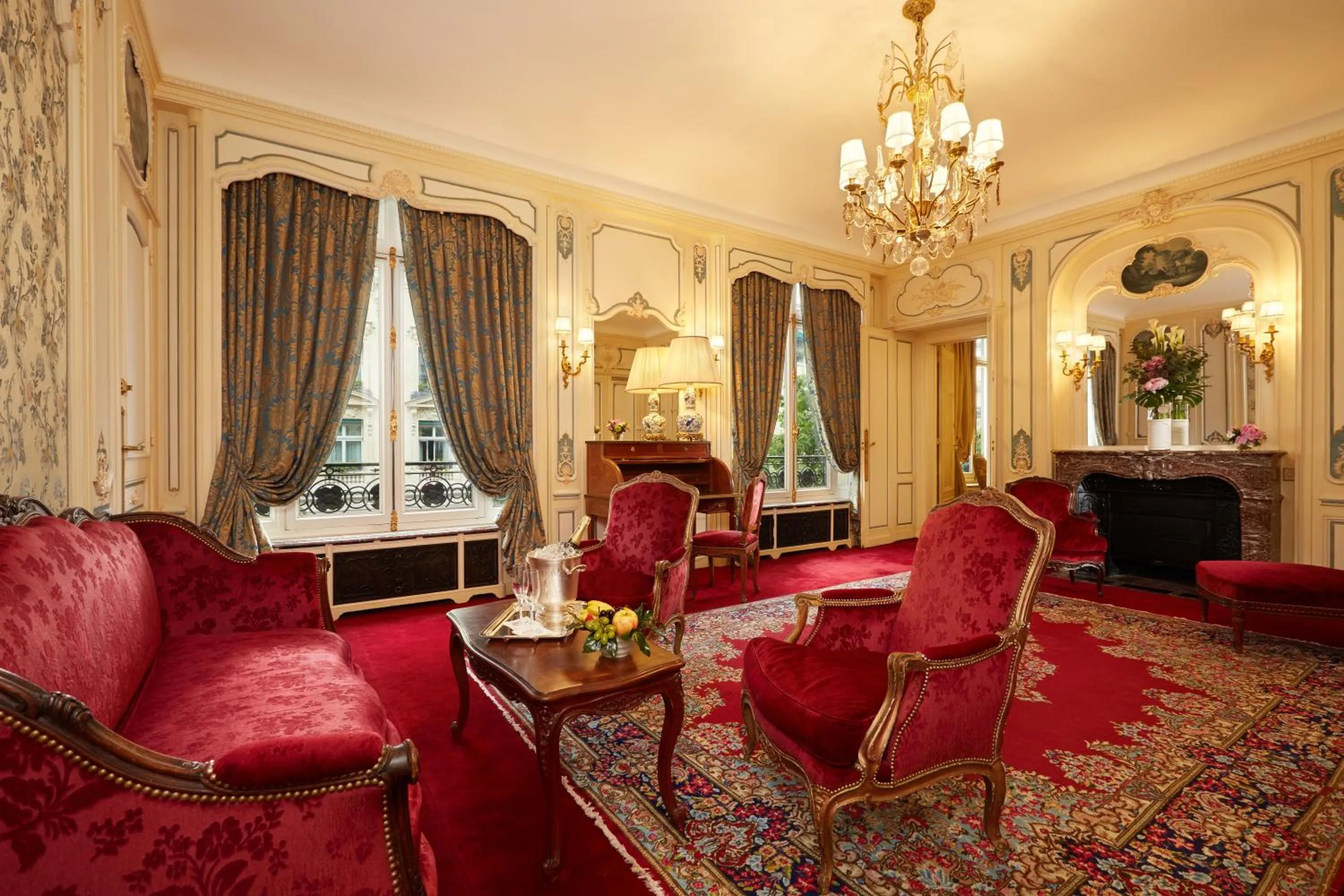 Living room in Hôtel Raphael