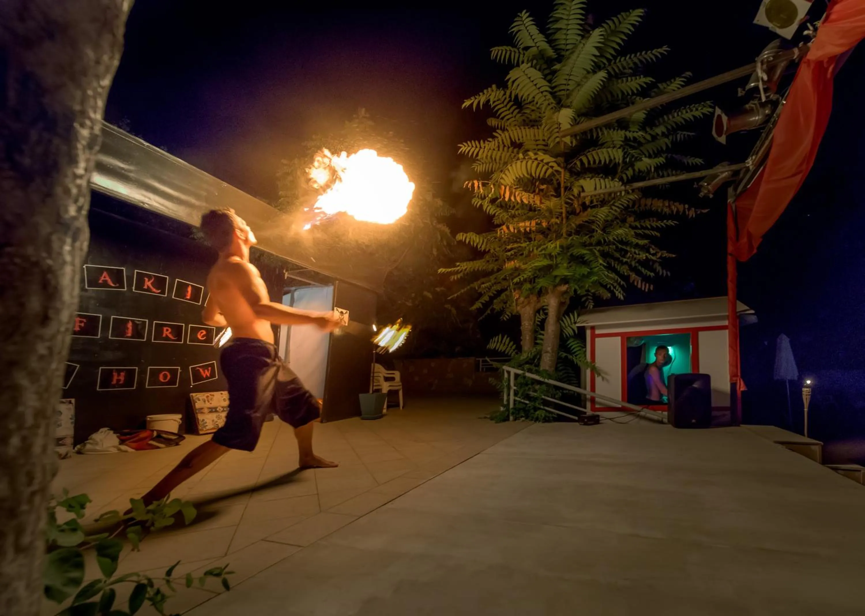 Evening entertainment in Olympic Palace Hotel