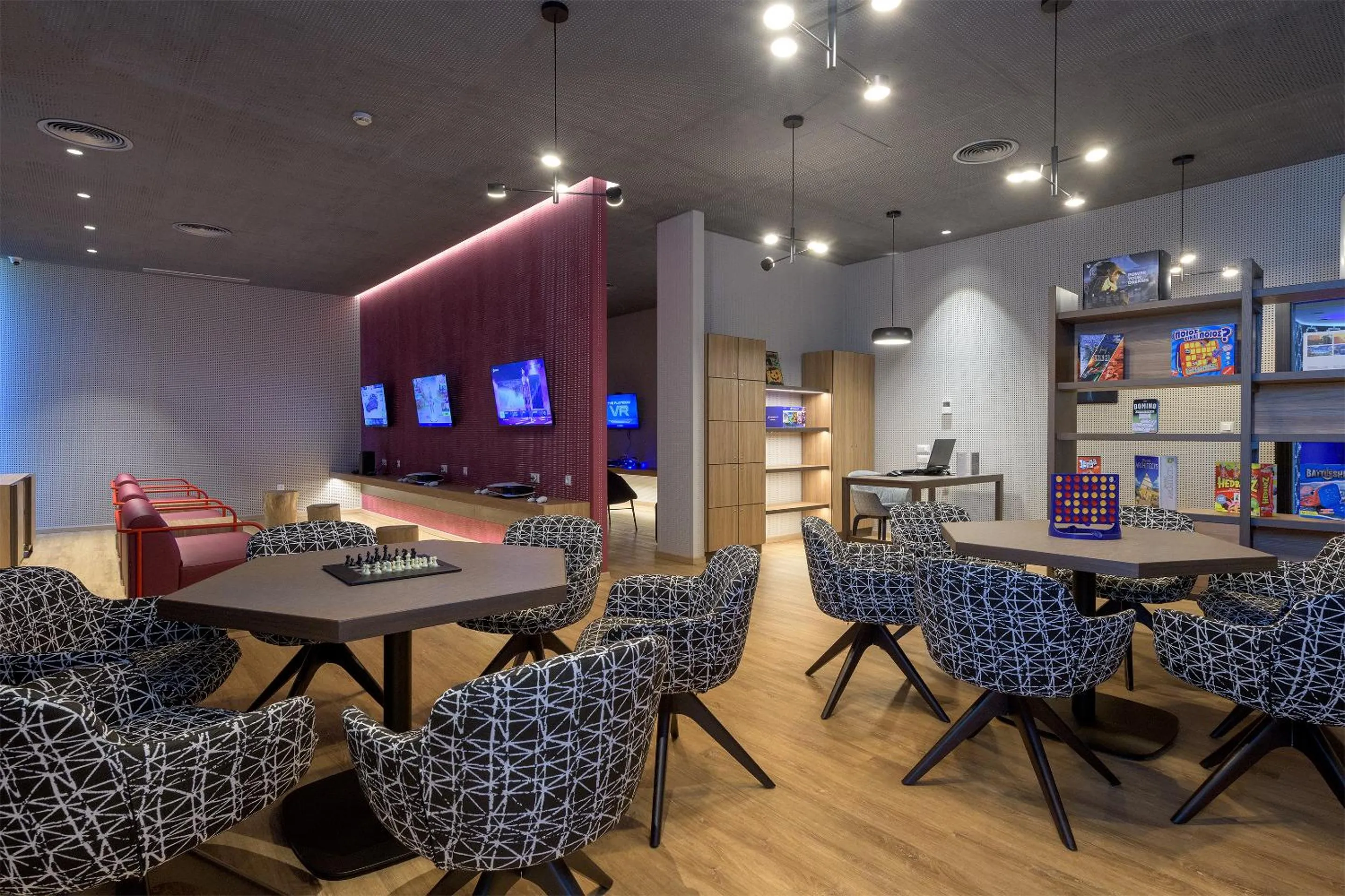 Game Room in Olympic Palace Hotel