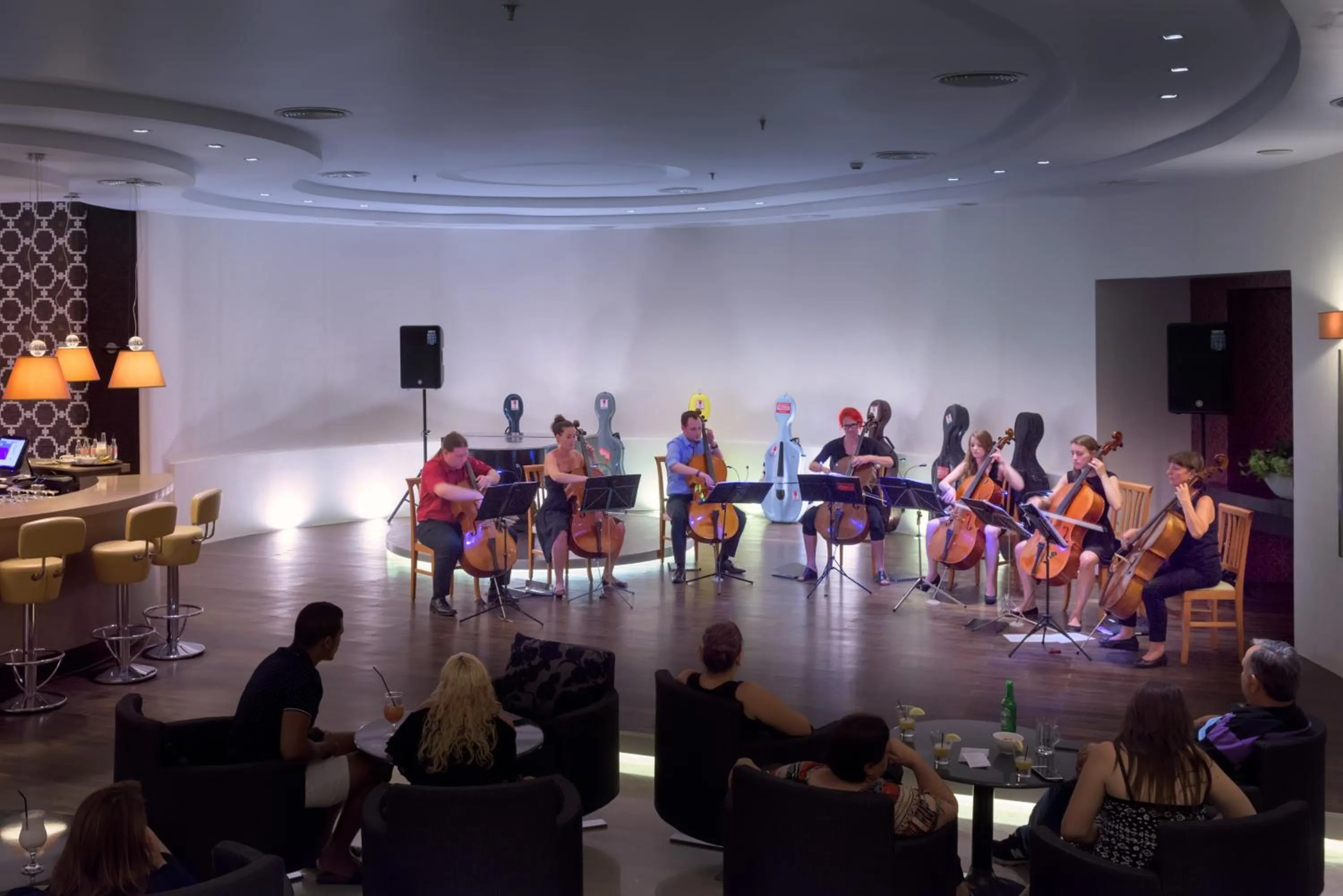 Evening entertainment in Olympic Palace Hotel