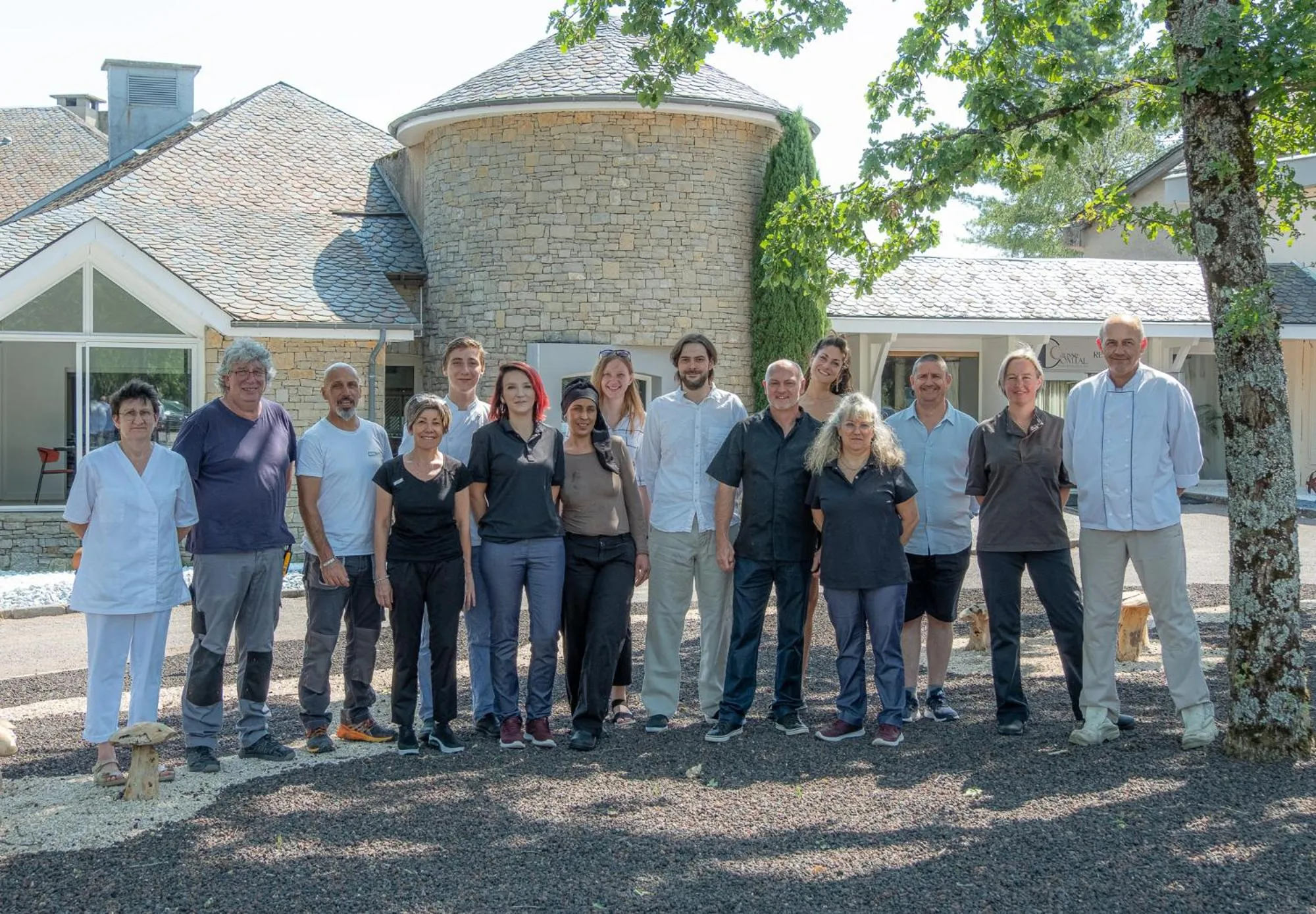 Staff in Hôtel Causse Comtal Rodez, The Originals Relais