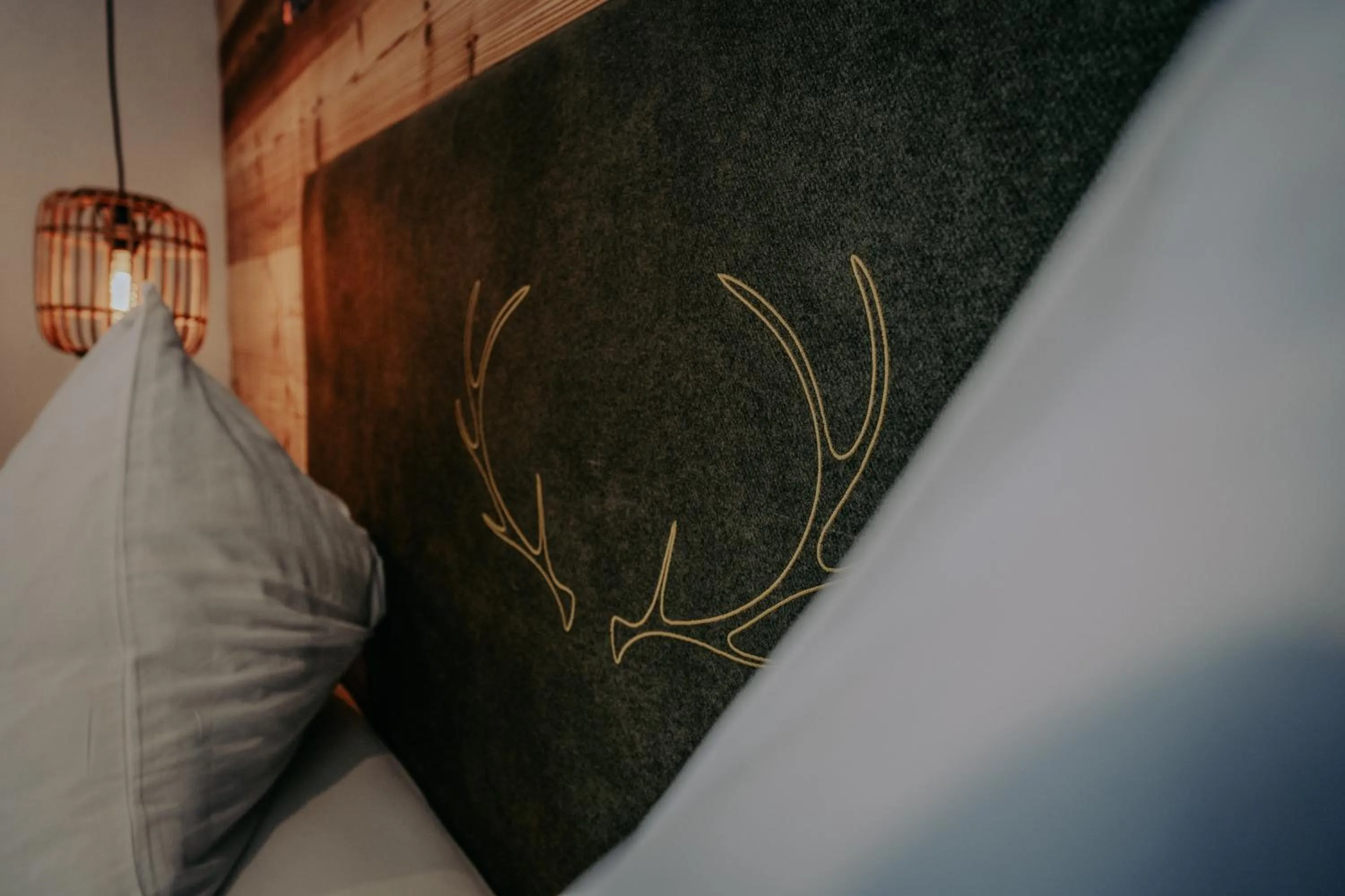 Bed in Frühstückspension Friedheim