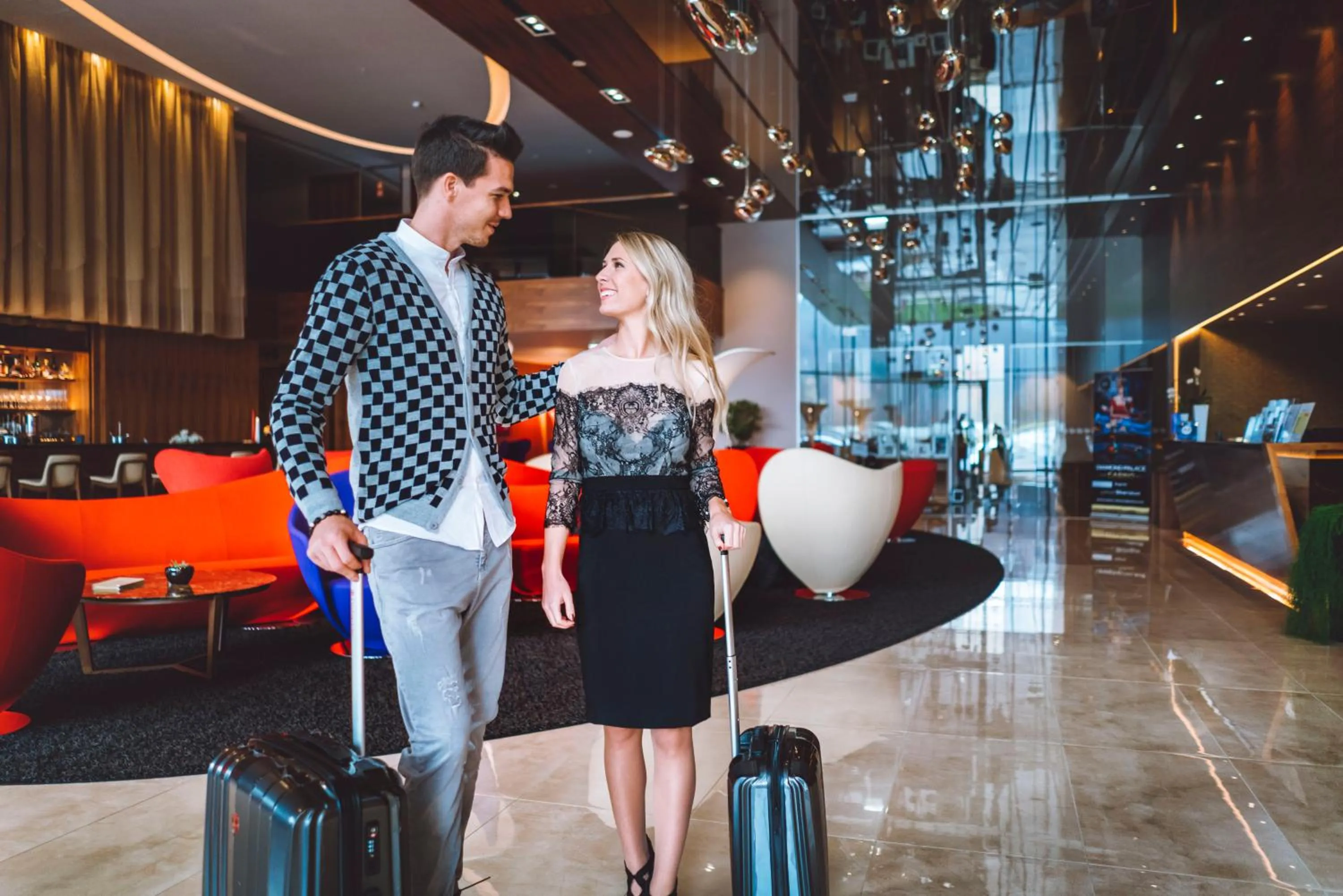 Lobby or reception in Atlantida Boutique Hotel