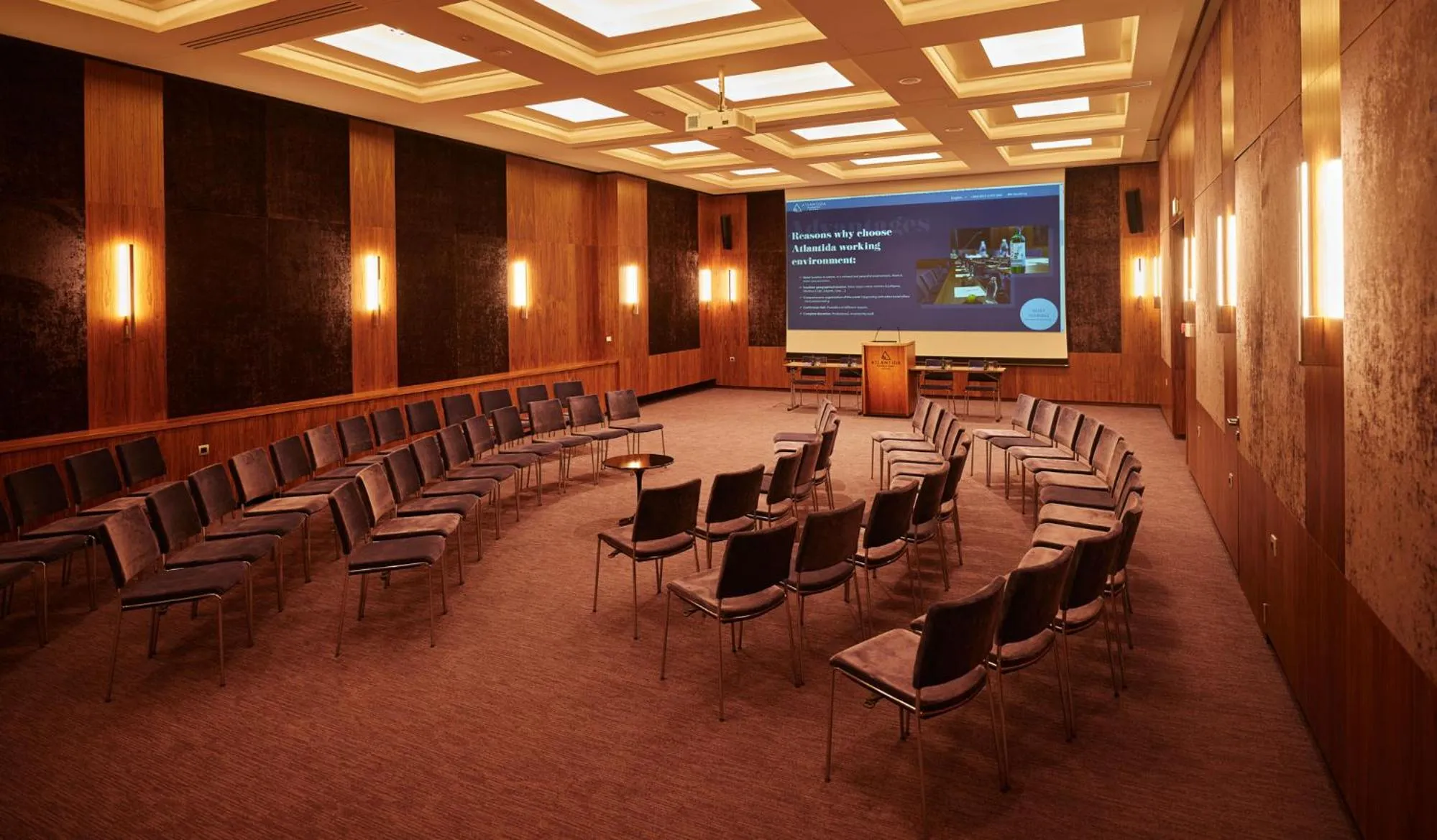 Meeting/conference room in Atlantida Boutique Hotel