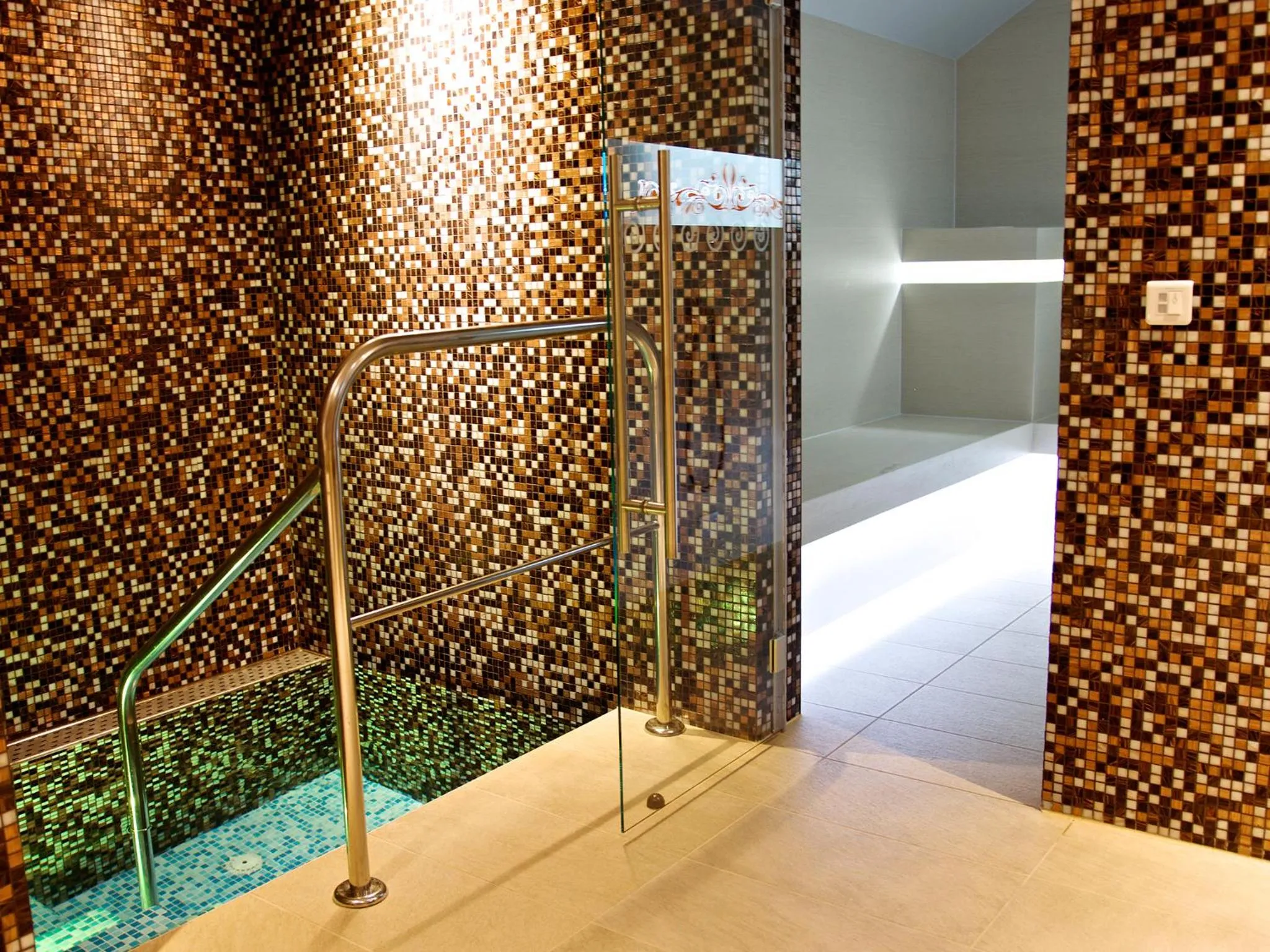 Sauna in Atlantida Boutique Hotel