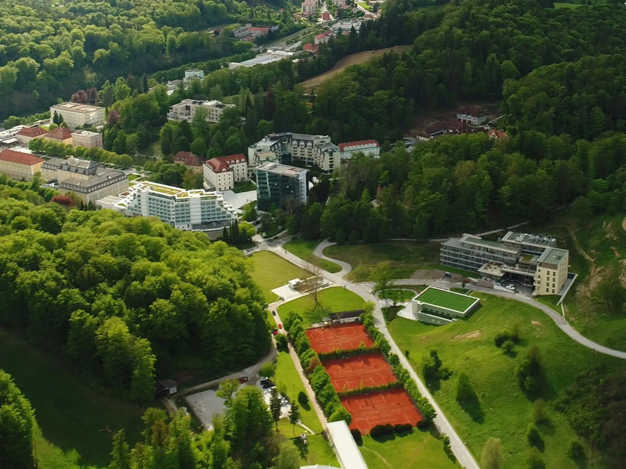 Bird's eye view in Atlantida Boutique Hotel