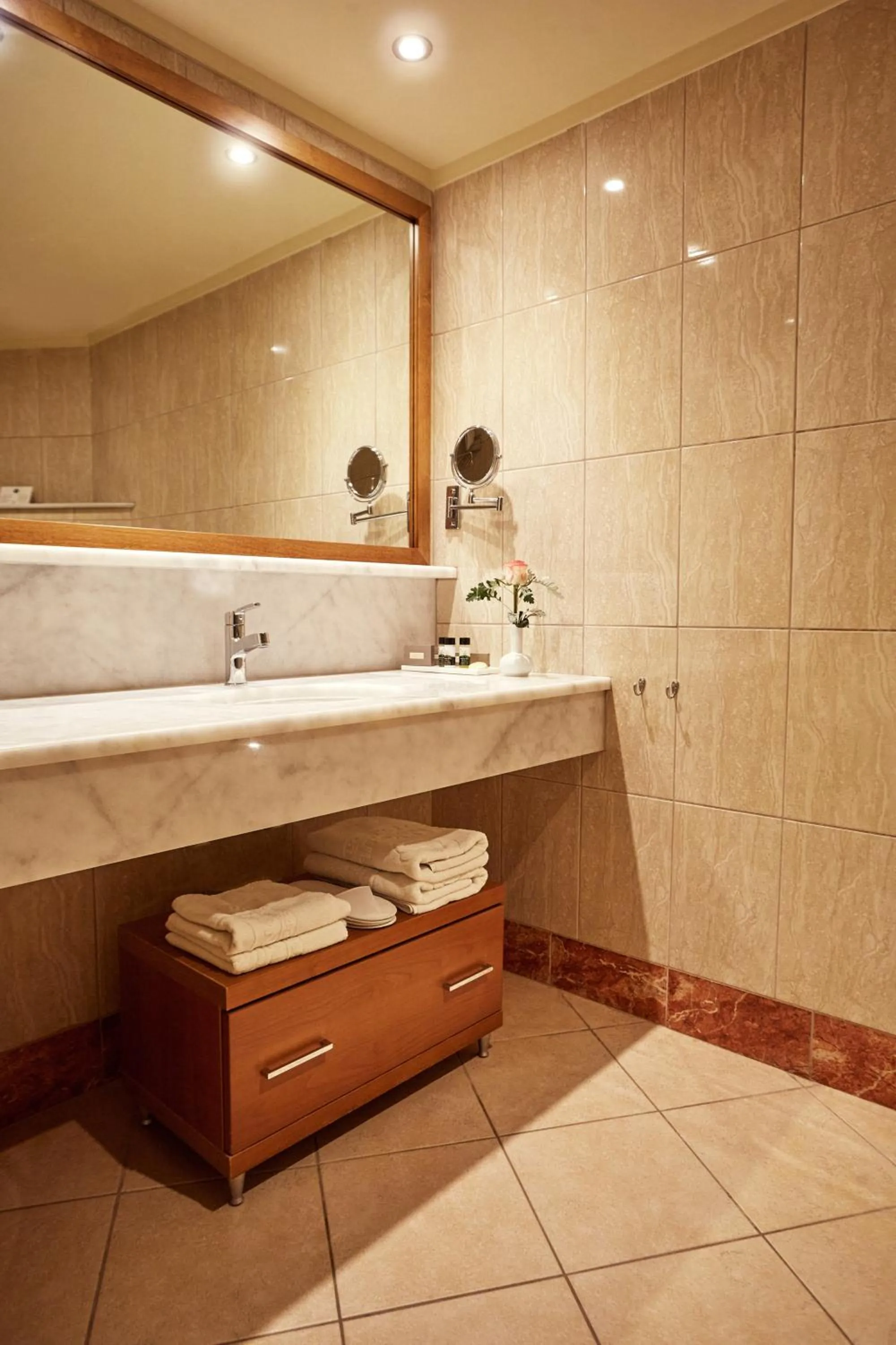 Bathroom in Giannoulis - Santa Marina Plaza (Adults Only)