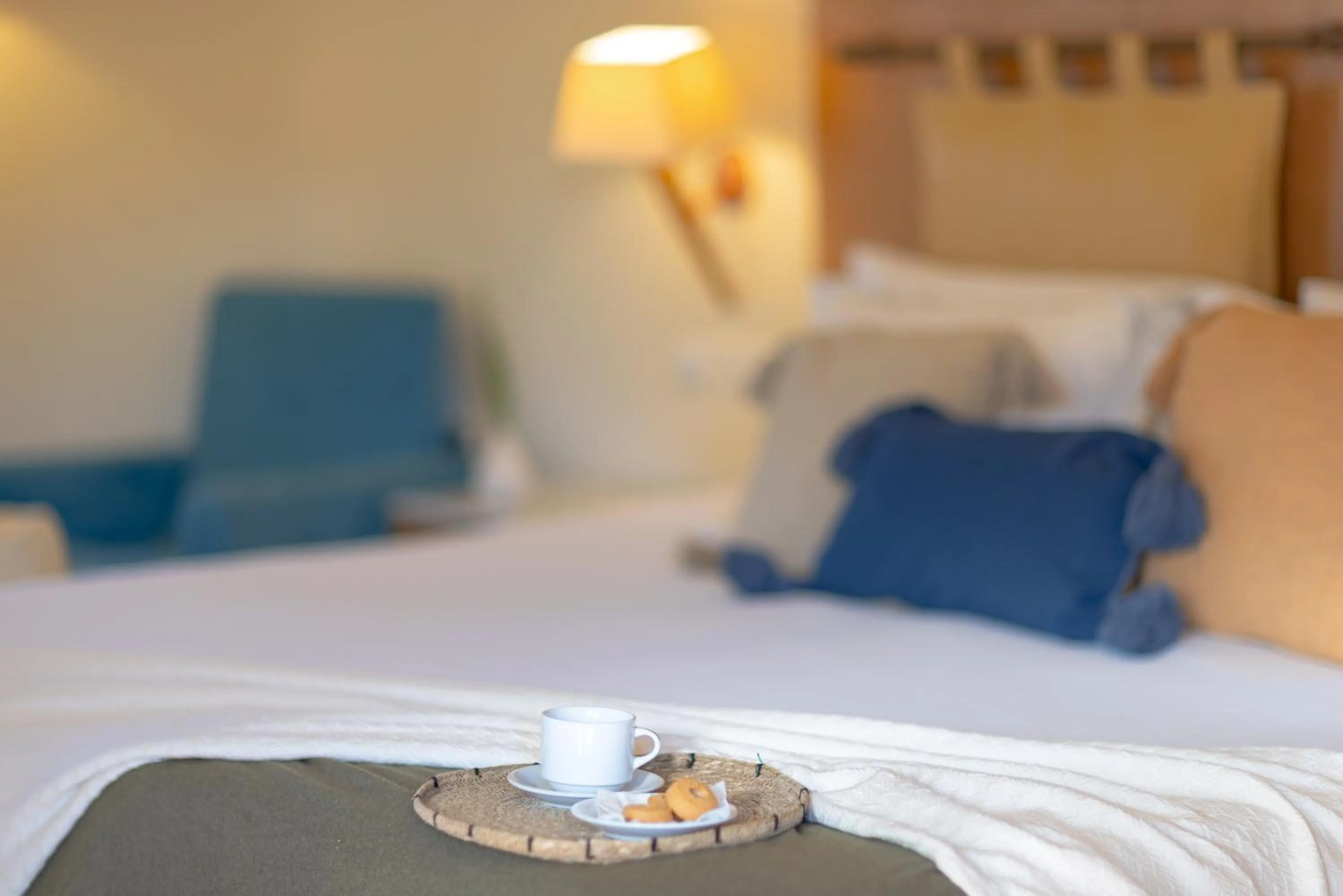 Bed in Giannoulis - Santa Marina Plaza (Adults Only)