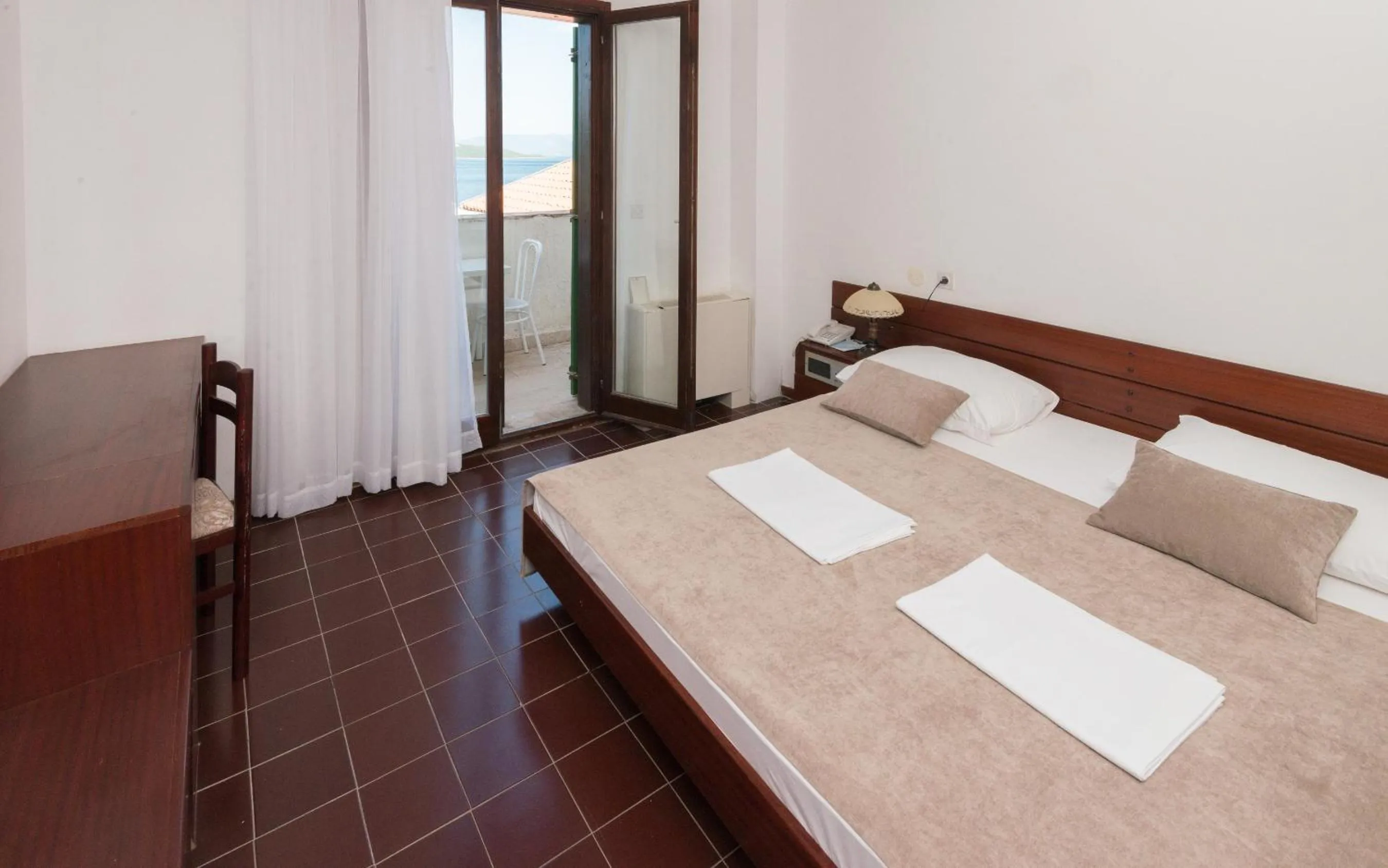 Bed in Hotel Zenit Neum