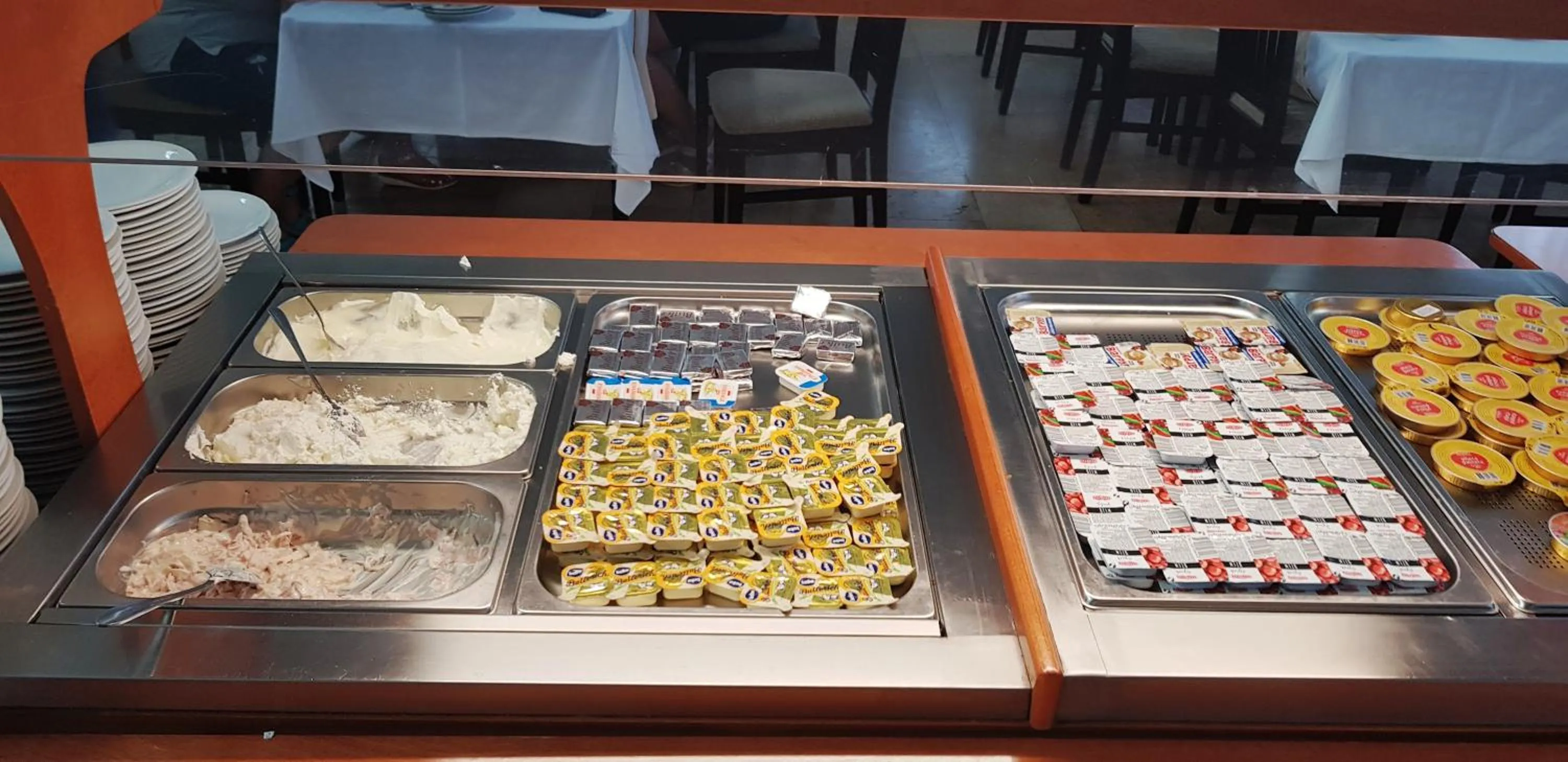 Continental breakfast in Hotel Zenit Neum