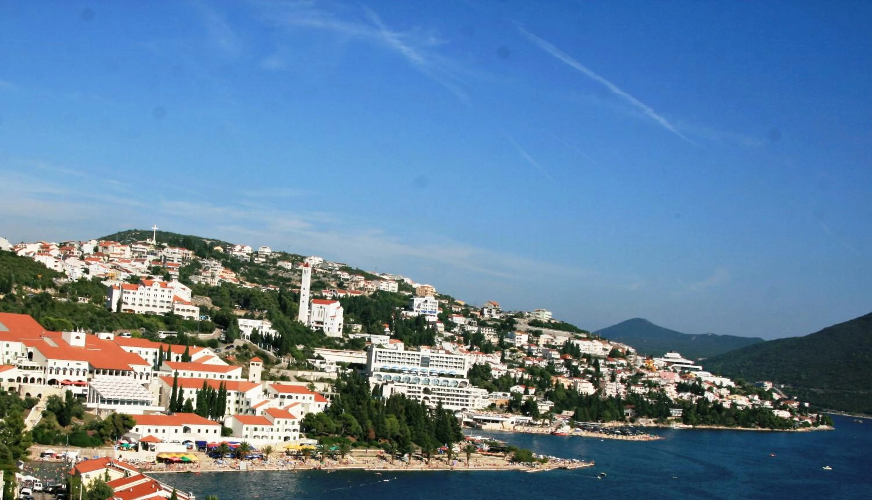 Bird's eye view in Hotel Zenit Neum