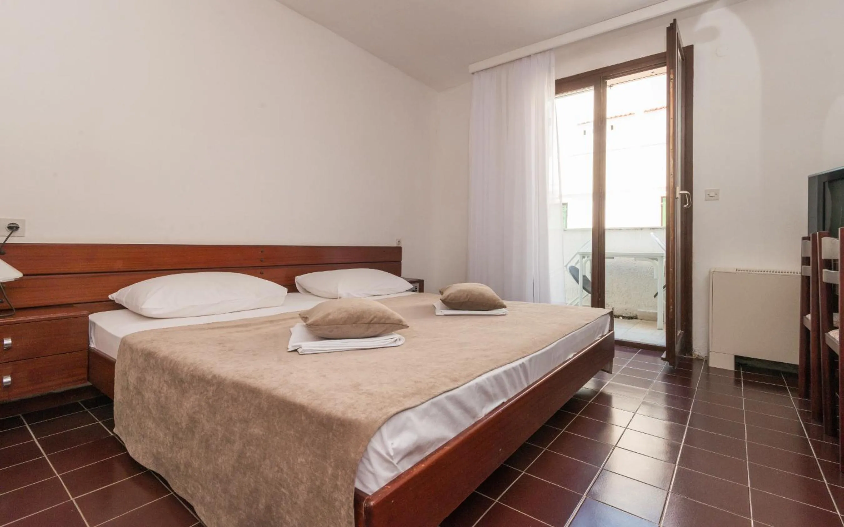 Bed in Hotel Zenit Neum