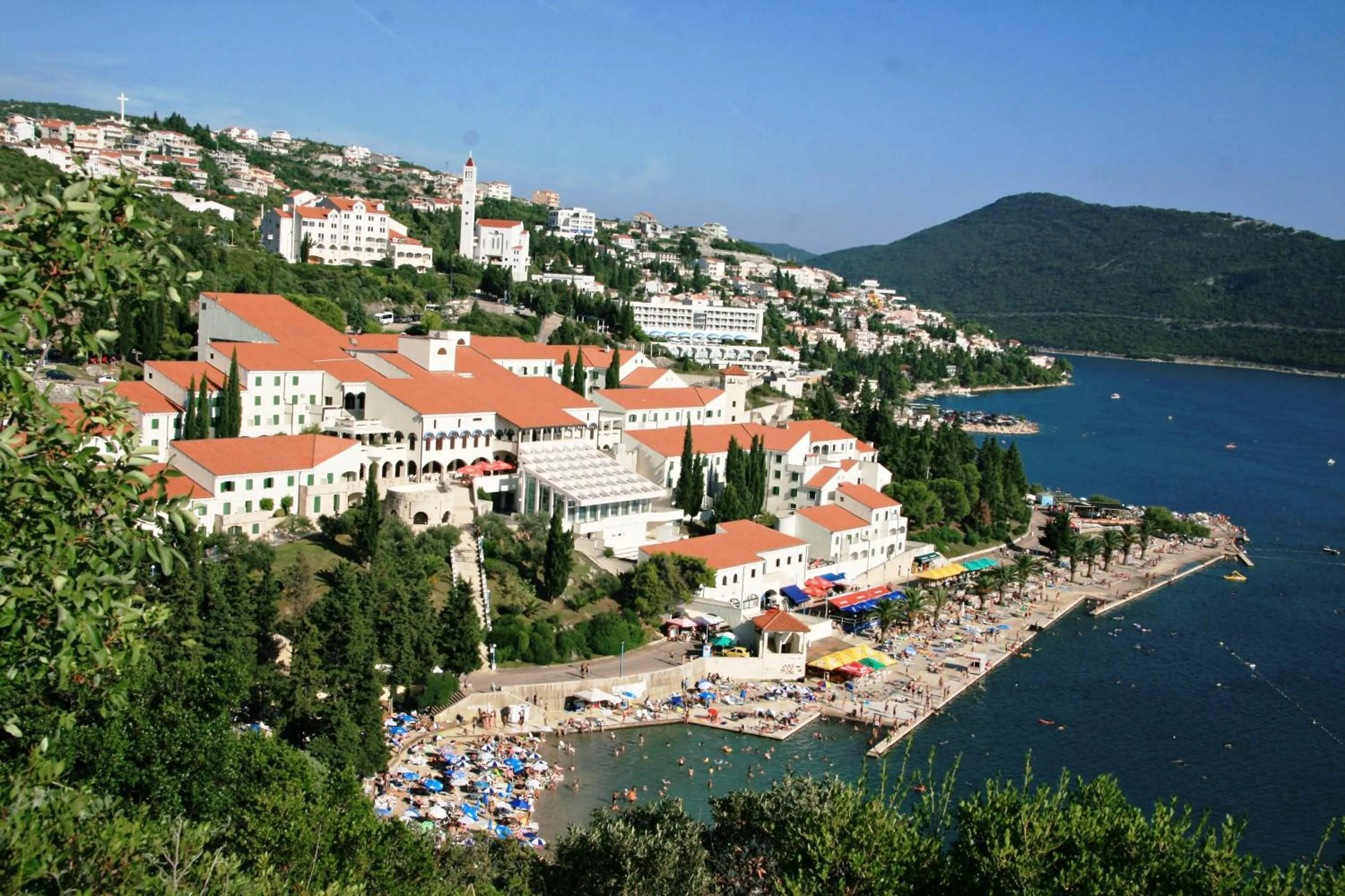 Bird's eye view in Hotel Zenit Neum