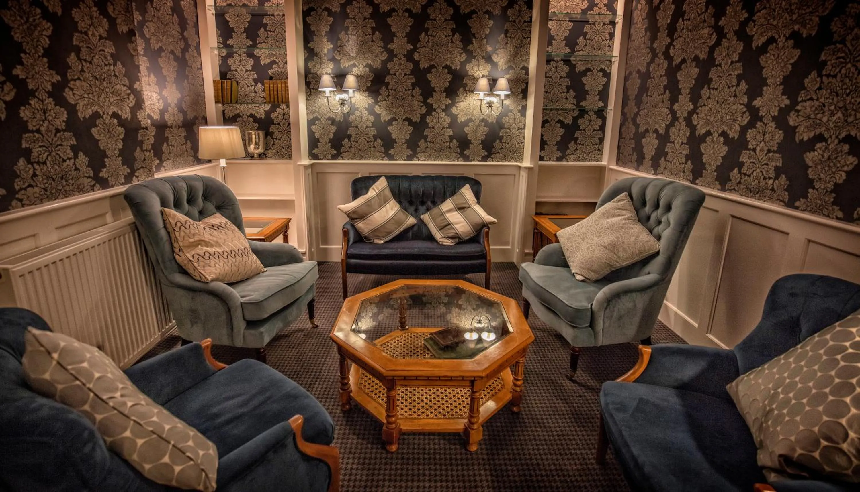 Seating area in Dunoon Hotel