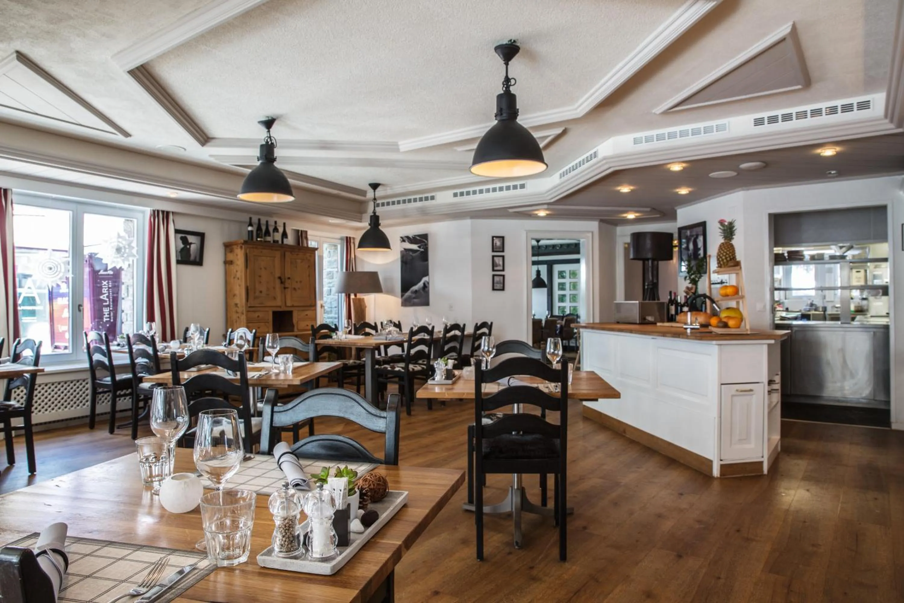 Continental breakfast in Hotel Burgener