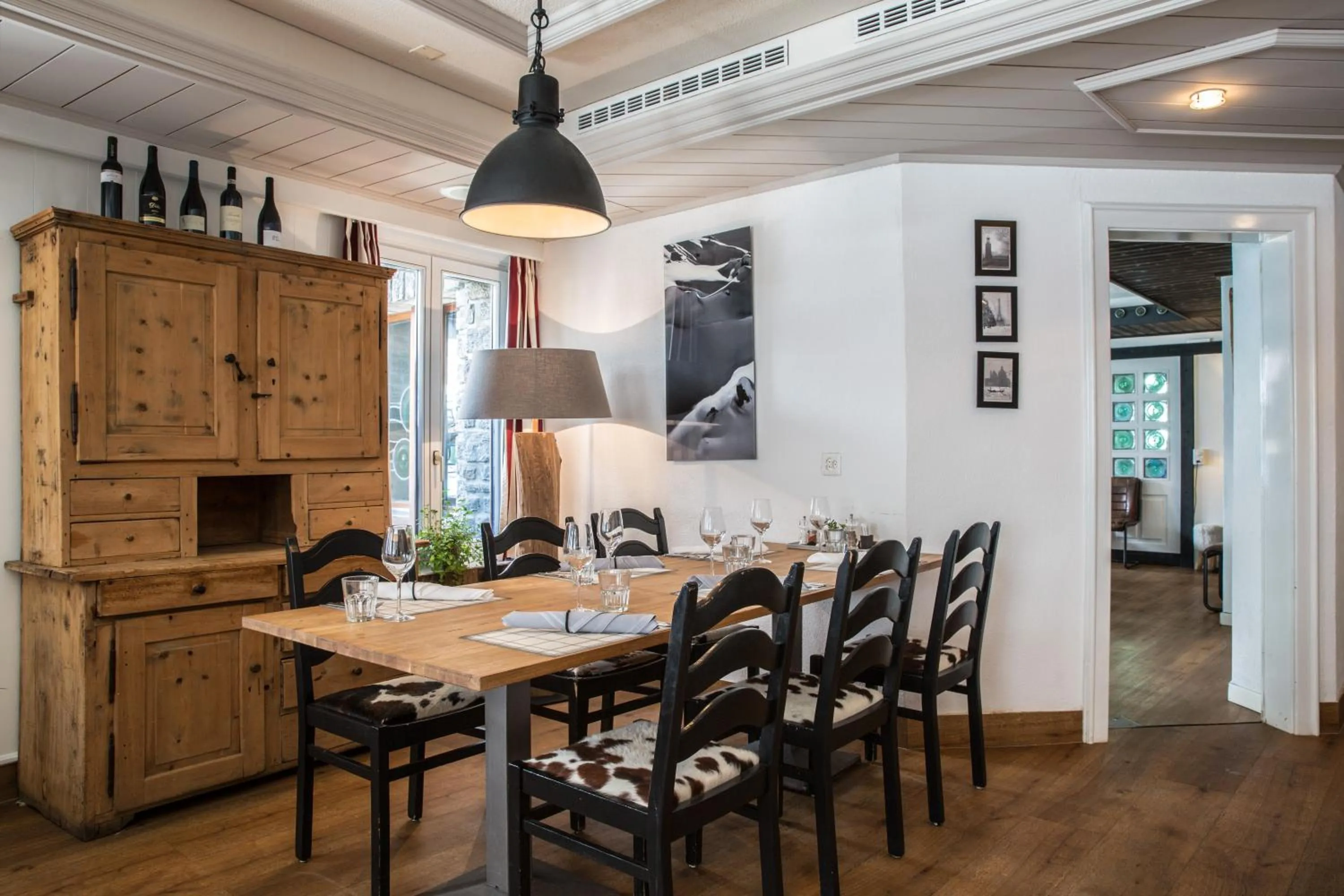 Restaurant/places to eat in Hotel Burgener