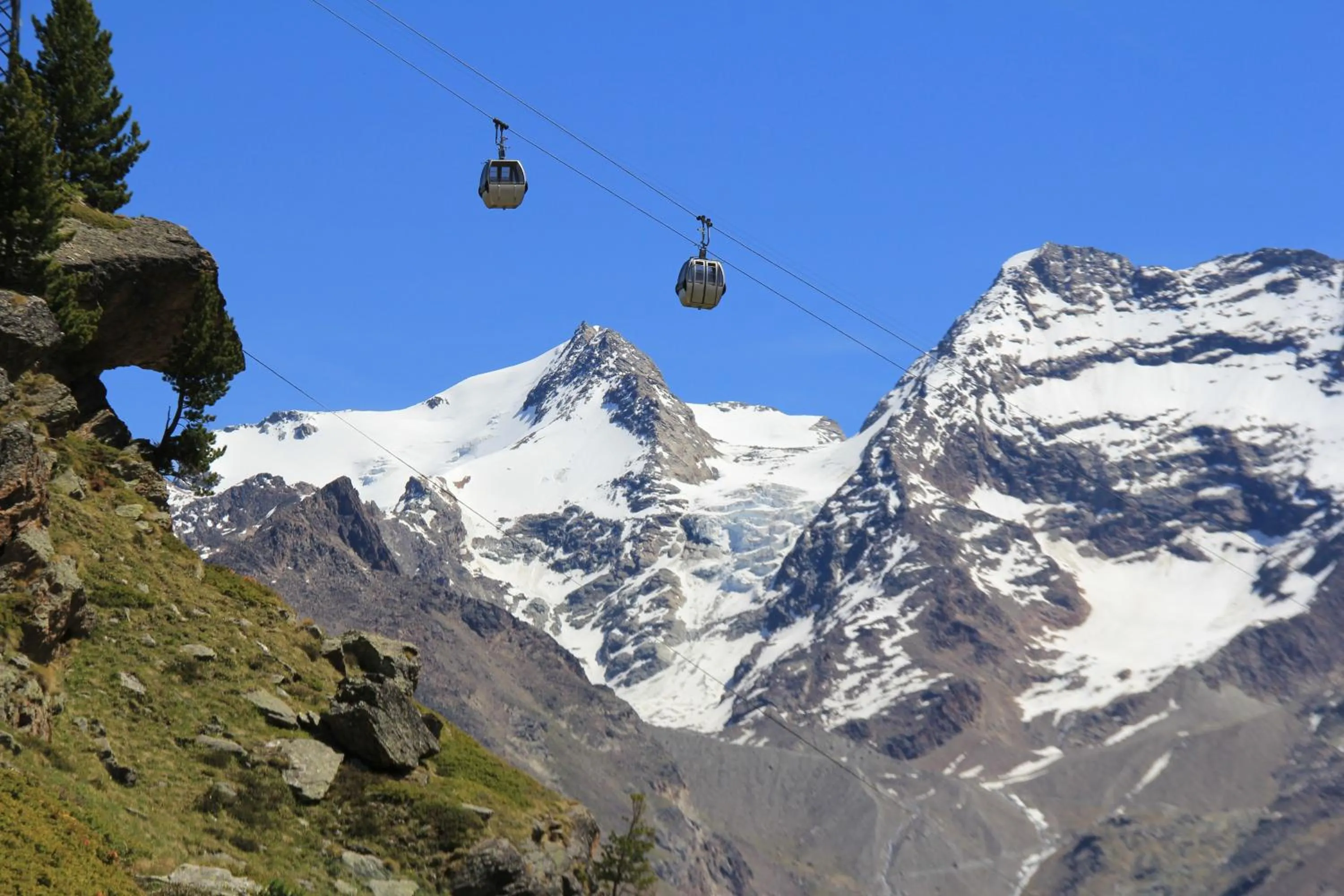 Natural landscape in Pension Heino