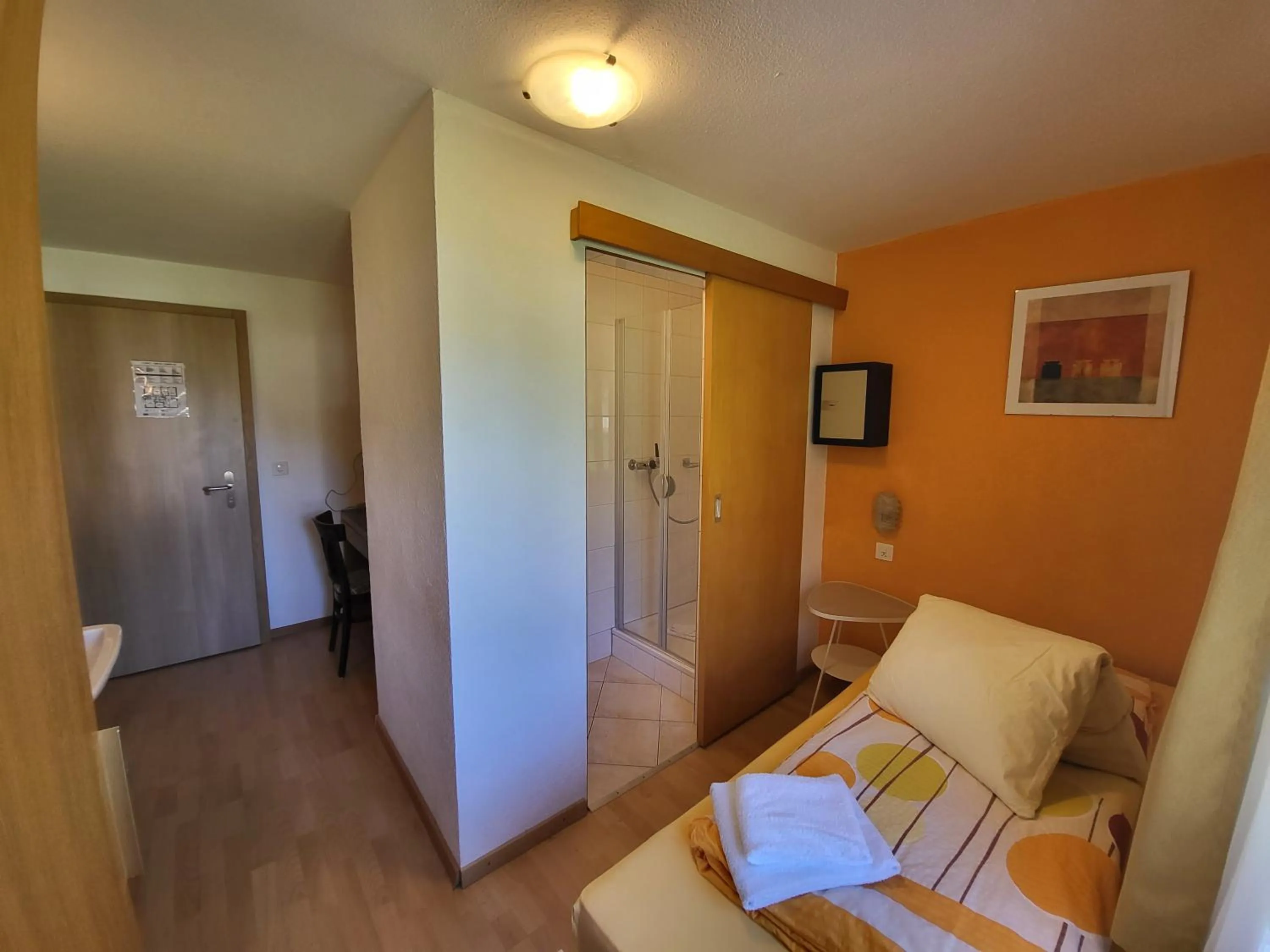 Bed in Pension Heino