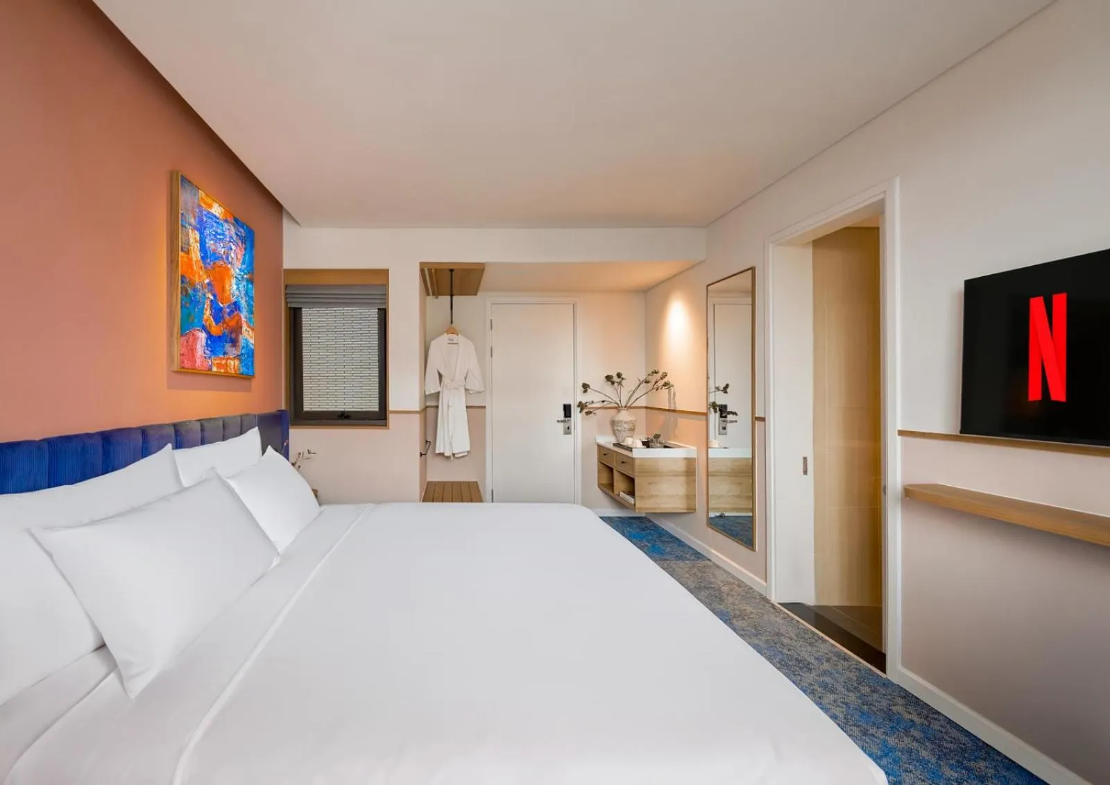 Bedroom, Bed in M Village Hotel Kim Mã