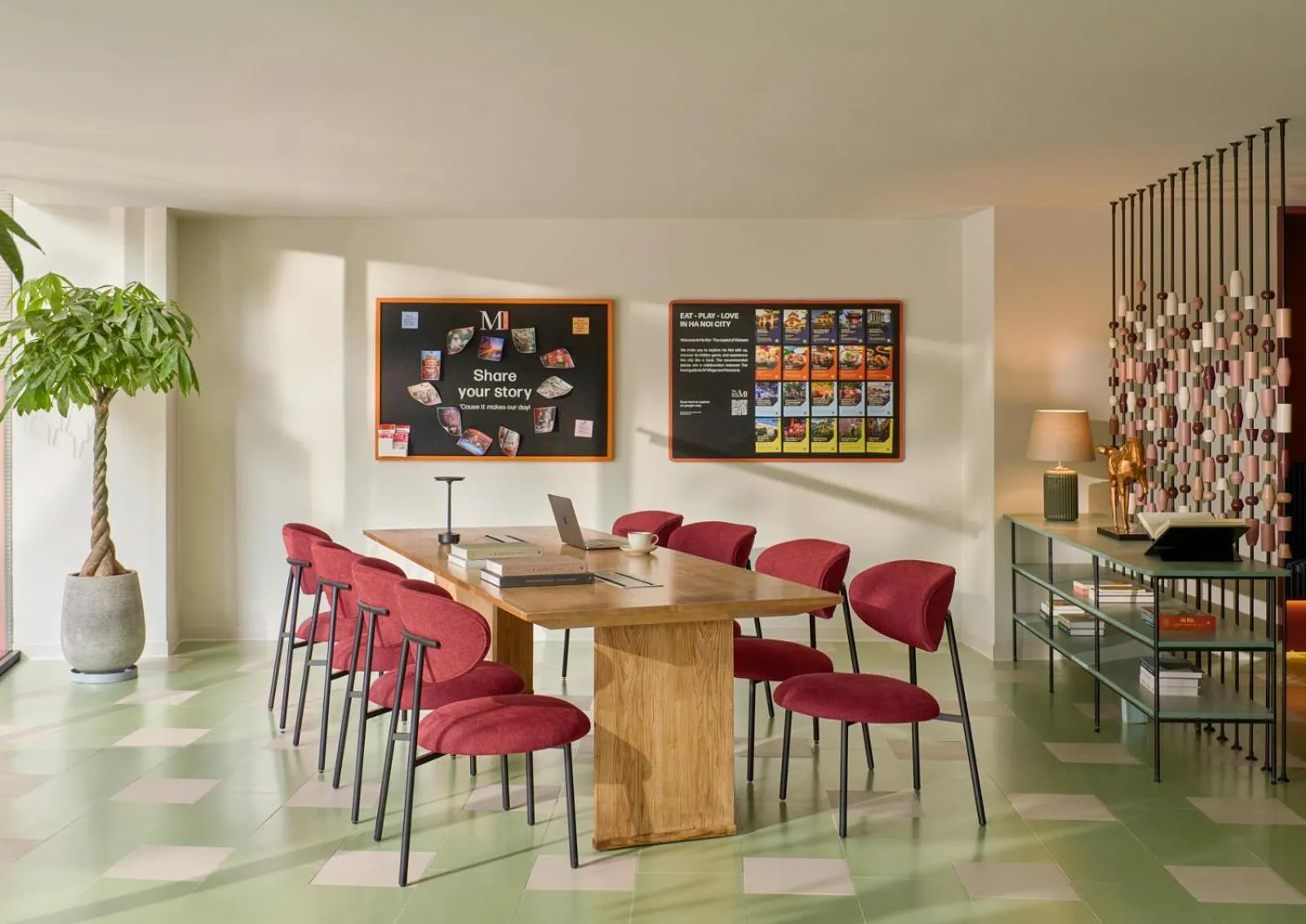 Seating area in M Village Hotel Kim Mã