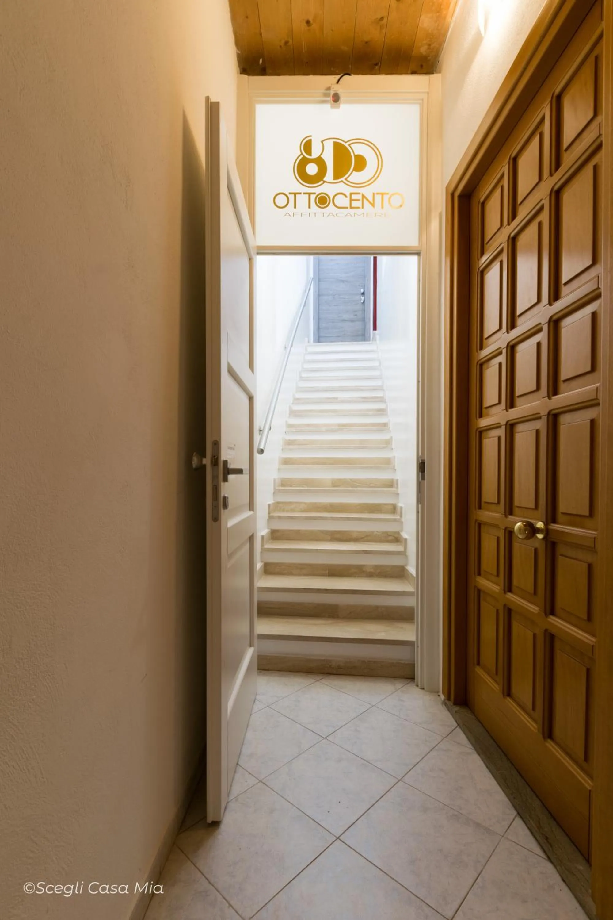 Facade/entrance in Ottocento Guest House
