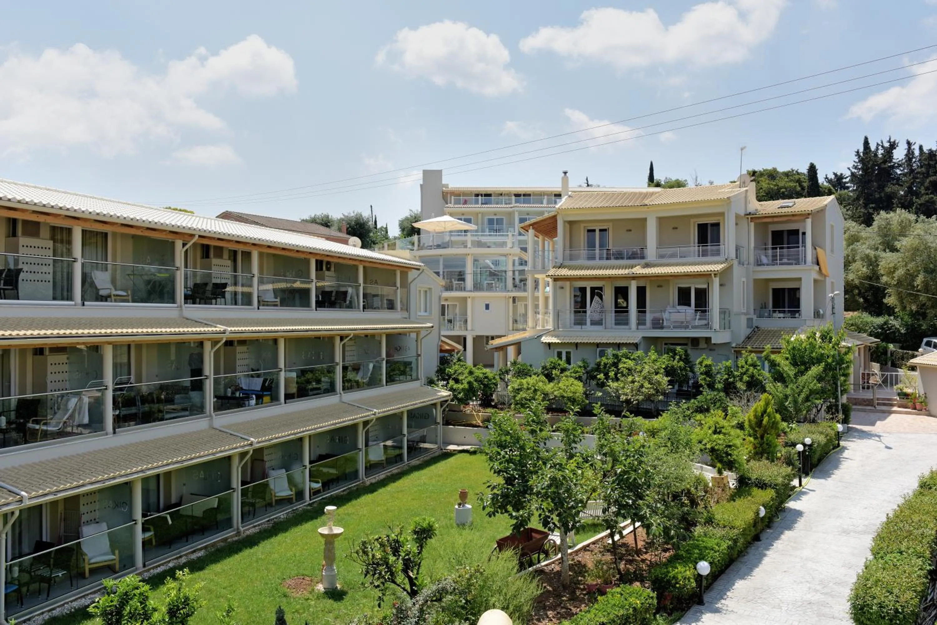 Garden in Palapart Gikas Gouvia