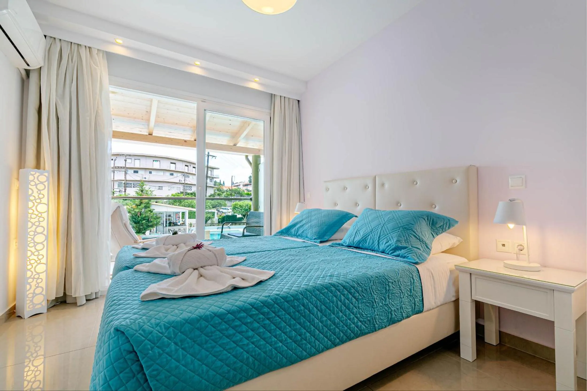 Bed in Palapart Gikas Gouvia