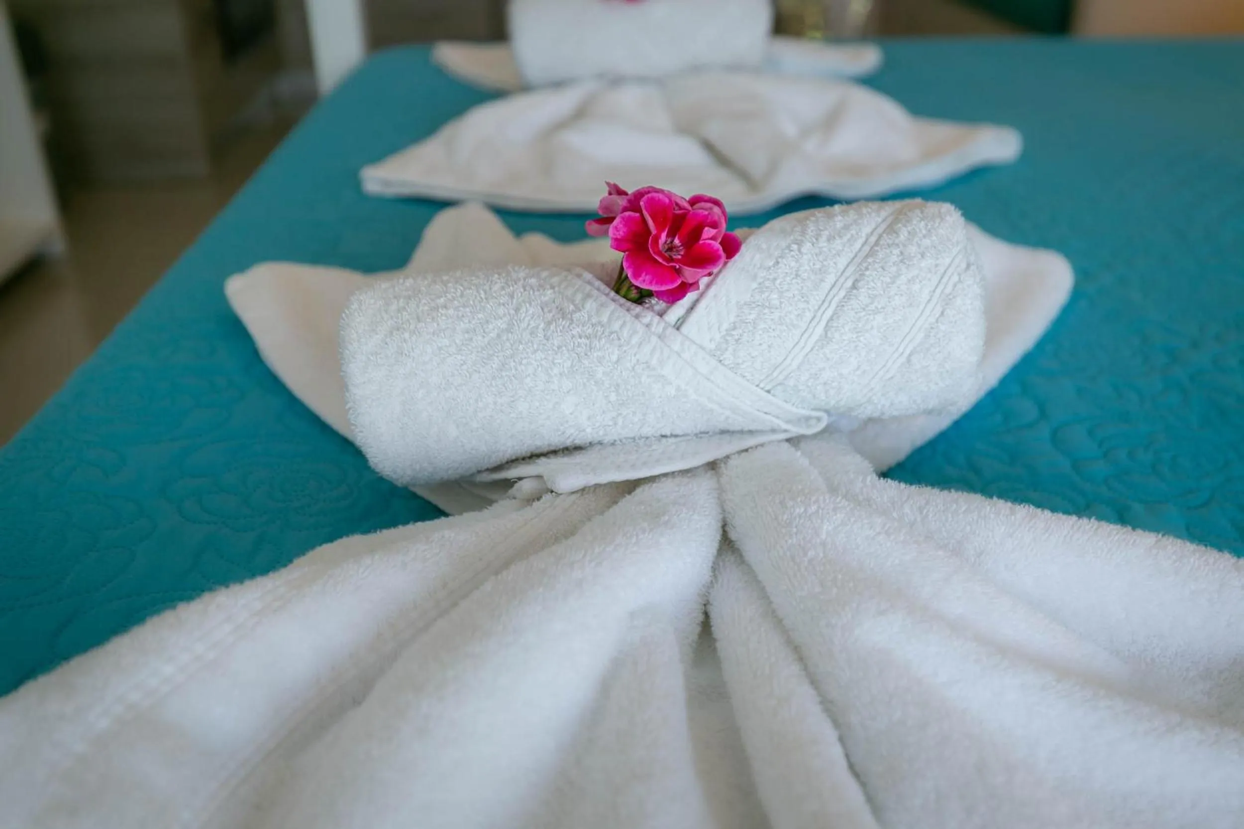 Bed in Palapart Gikas Gouvia