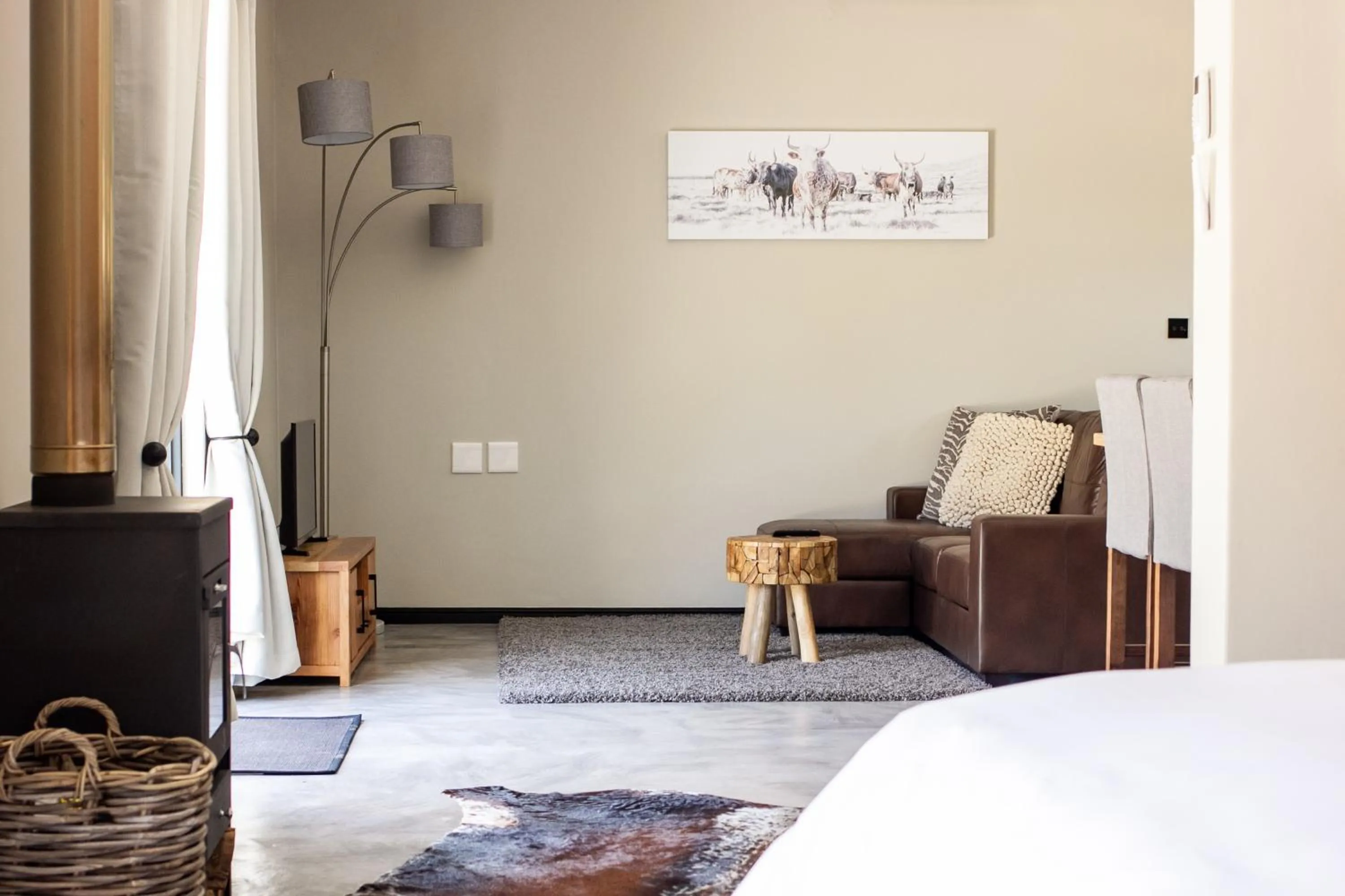 Living room, Bed in Rest at Chabivin