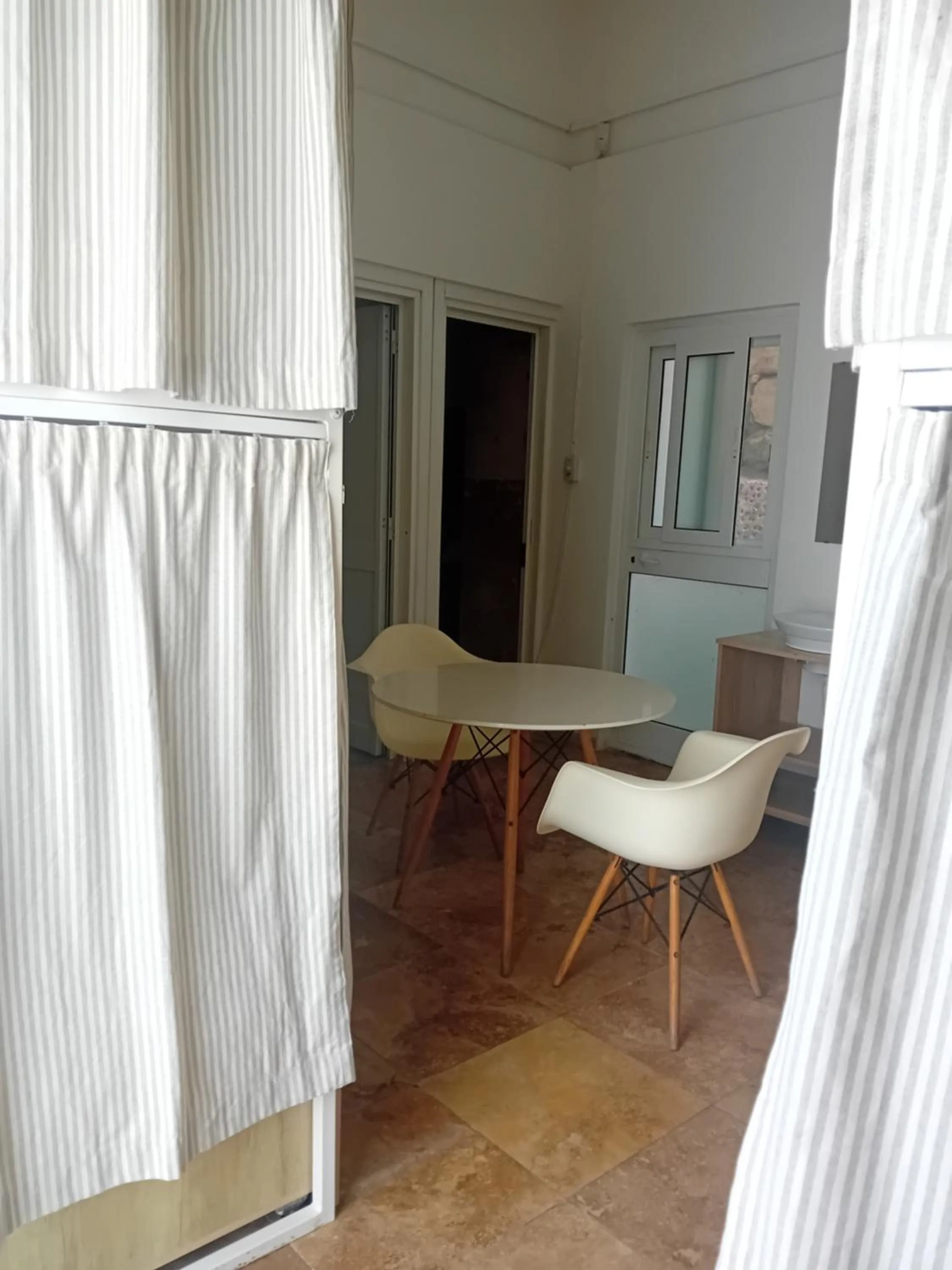 Dining area in Follow the Sun Boutique Hostel - Pool, Breakfast & Sea Views