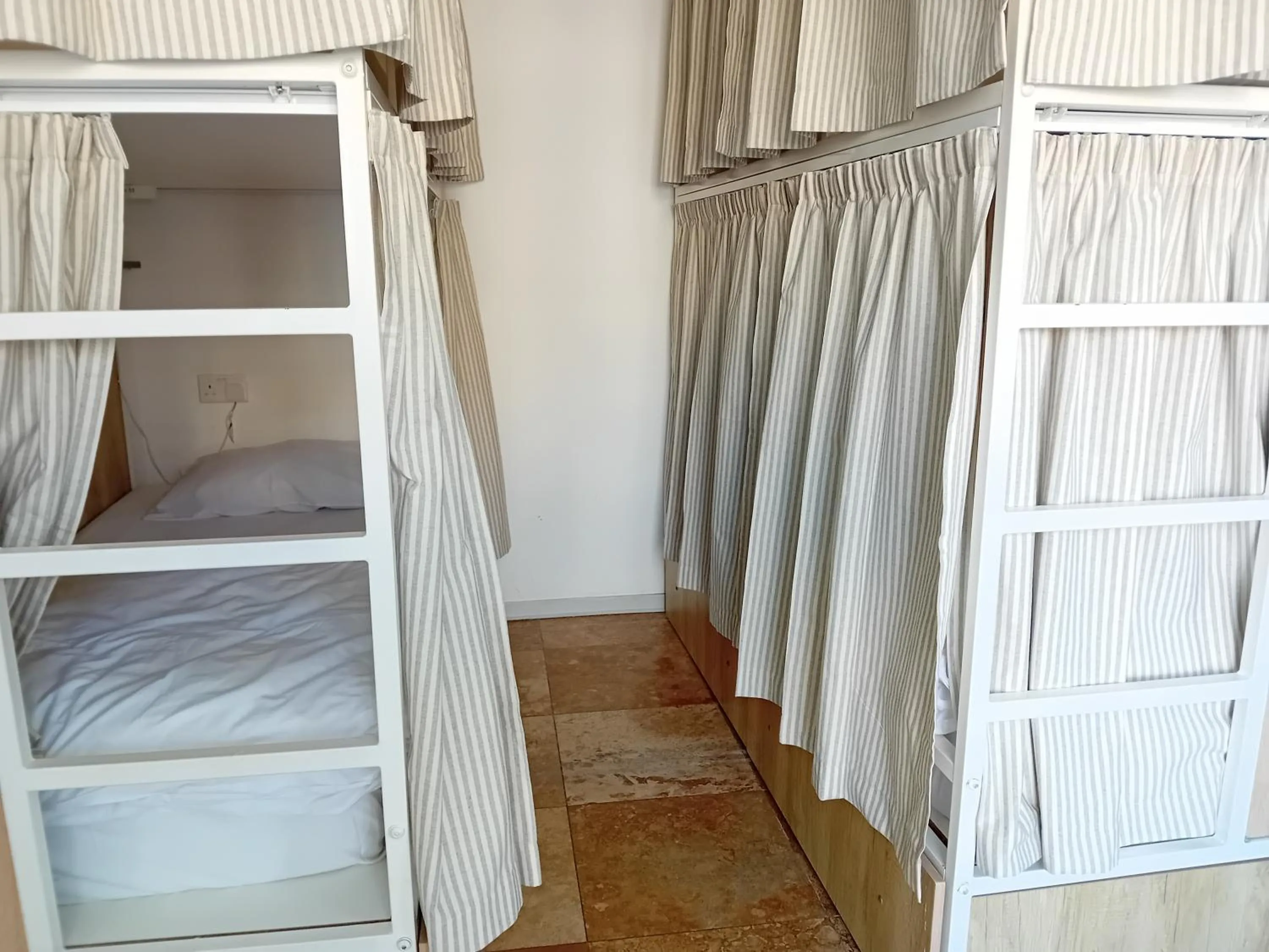 Bed in Follow the Sun Boutique Hostel - Pool, Breakfast & Sea Views