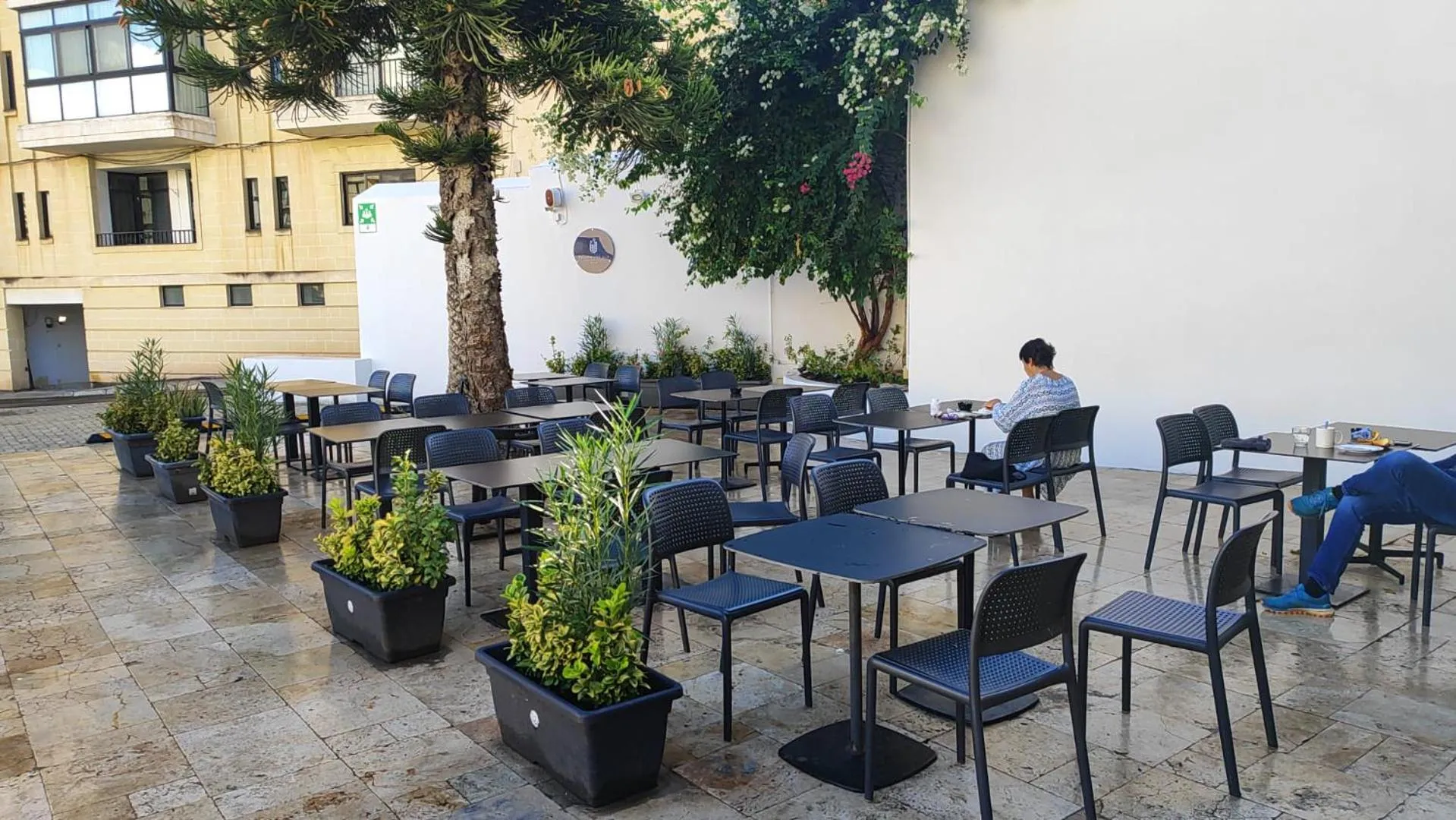 Facade/entrance in Follow the Sun Boutique Hostel - Pool, Breakfast & Sea Views