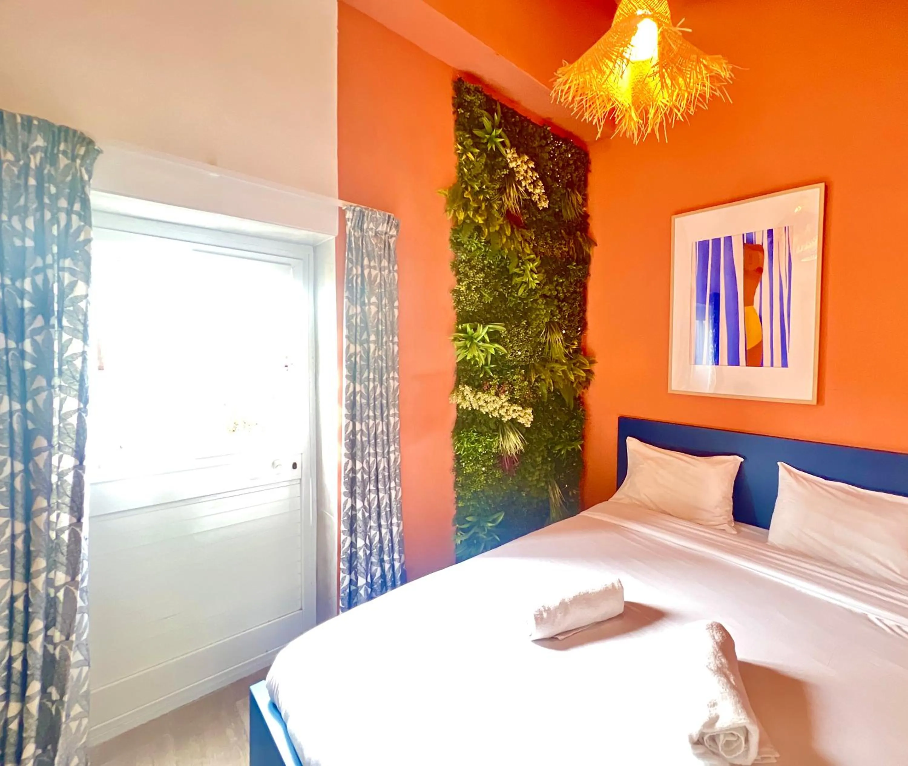 Bed in Follow the Sun Boutique Hostel - Pool, Breakfast & Sea Views