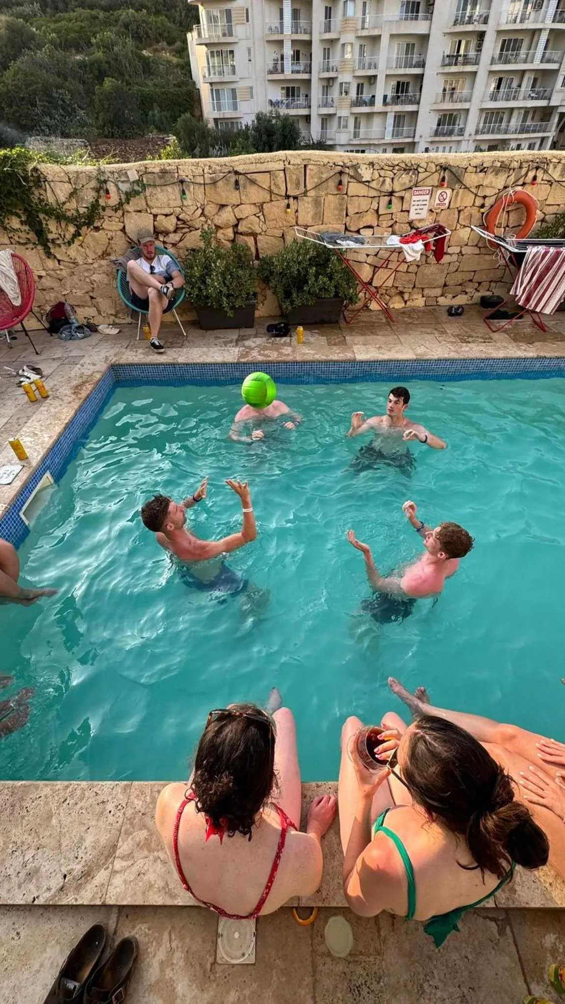 Day in Follow the Sun Boutique Hostel - Pool, Breakfast & Sea Views