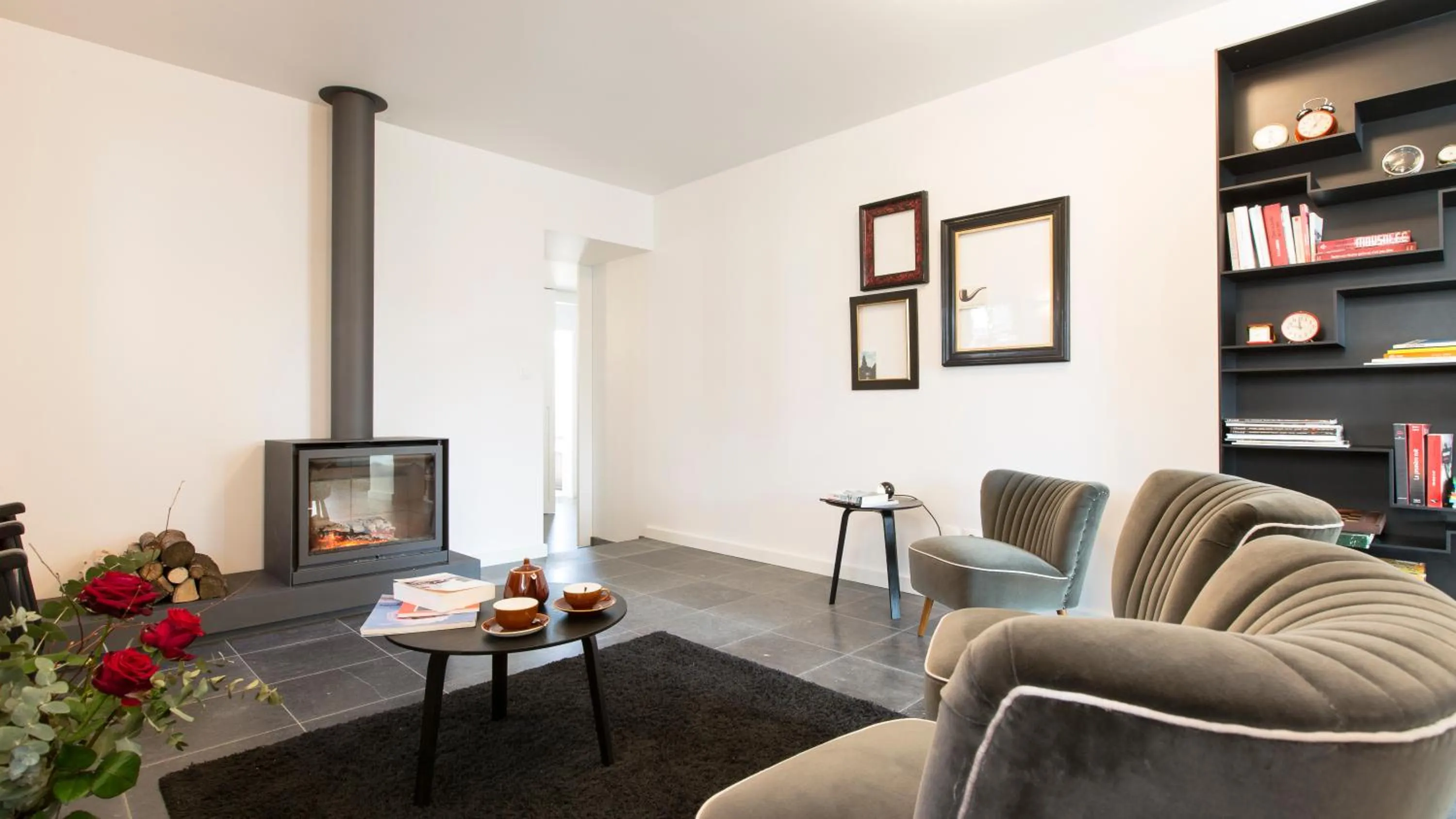 Communal lounge/ TV room in côté verger B&B