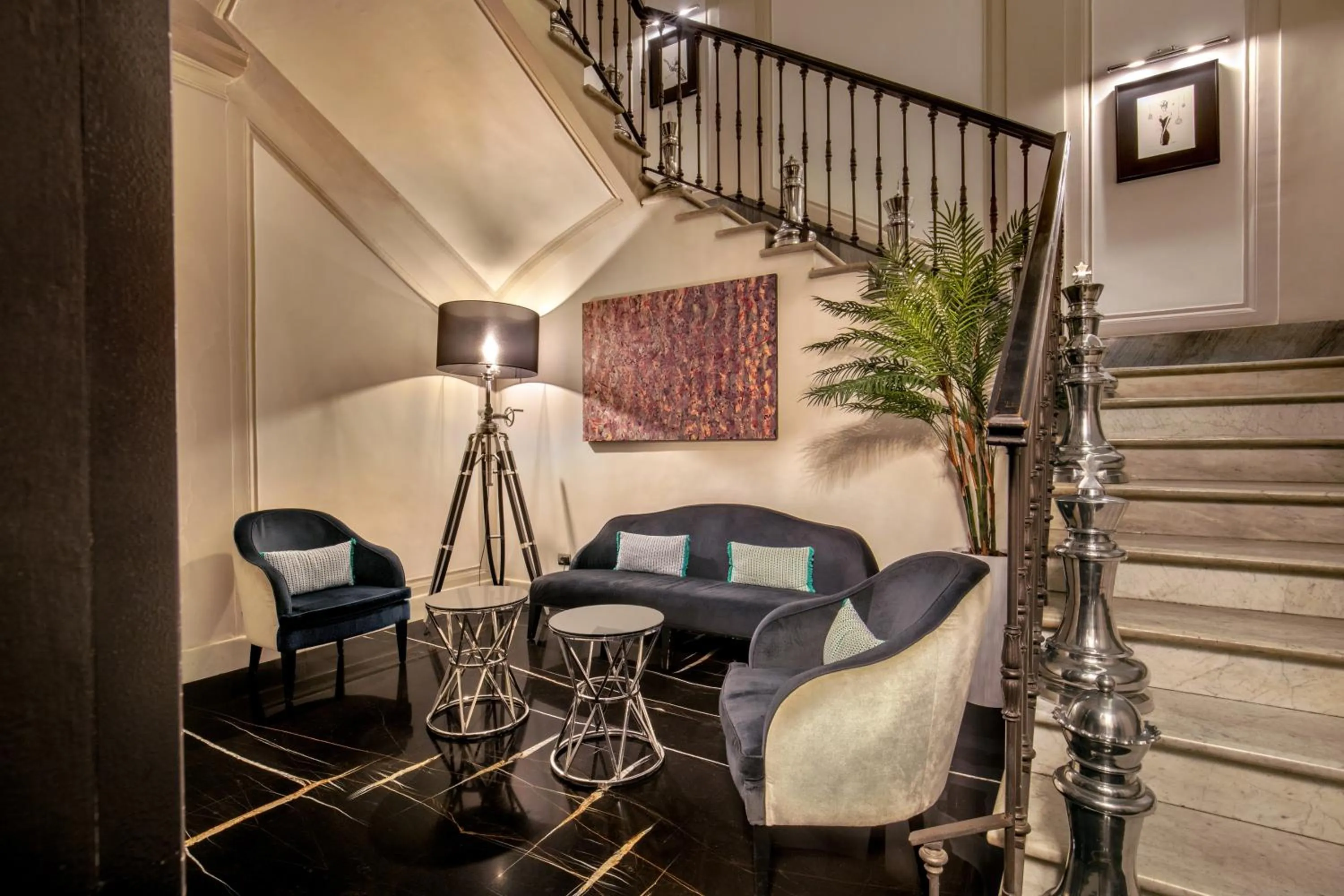 Lobby or reception in The Glam