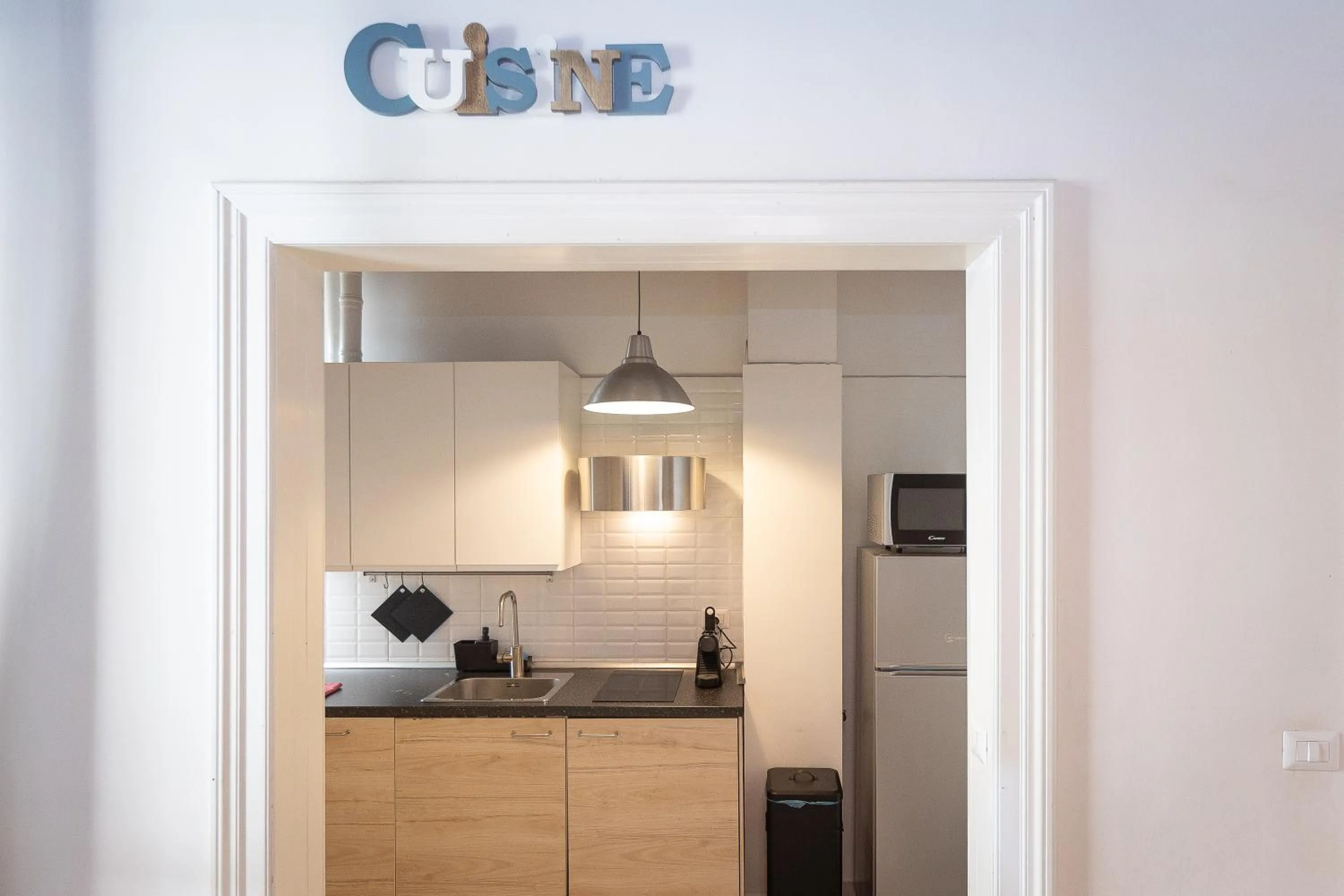 Kitchen or kitchenette in Piazza Navona Lovely Apartment