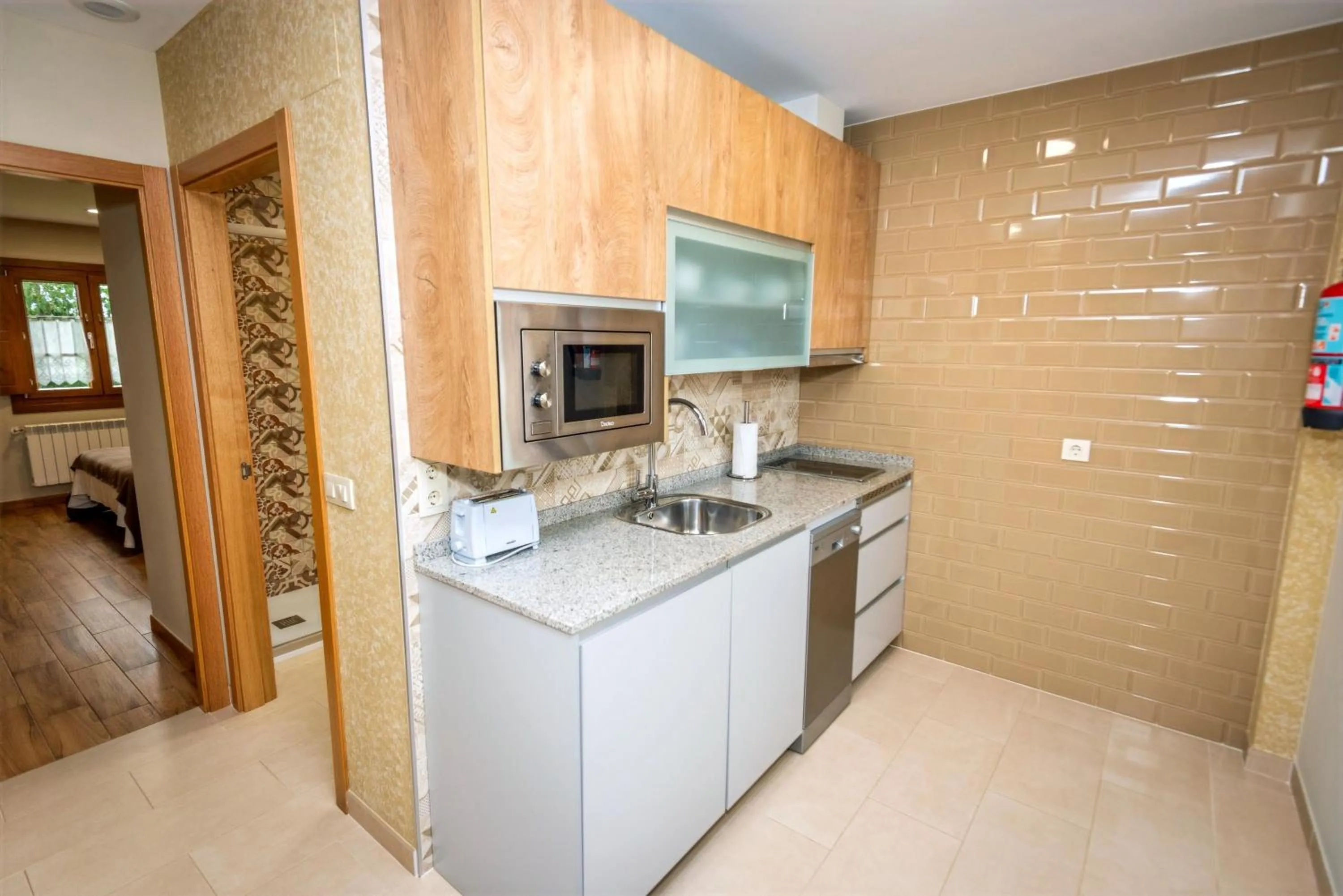 kitchen in Apartamentos Navalin