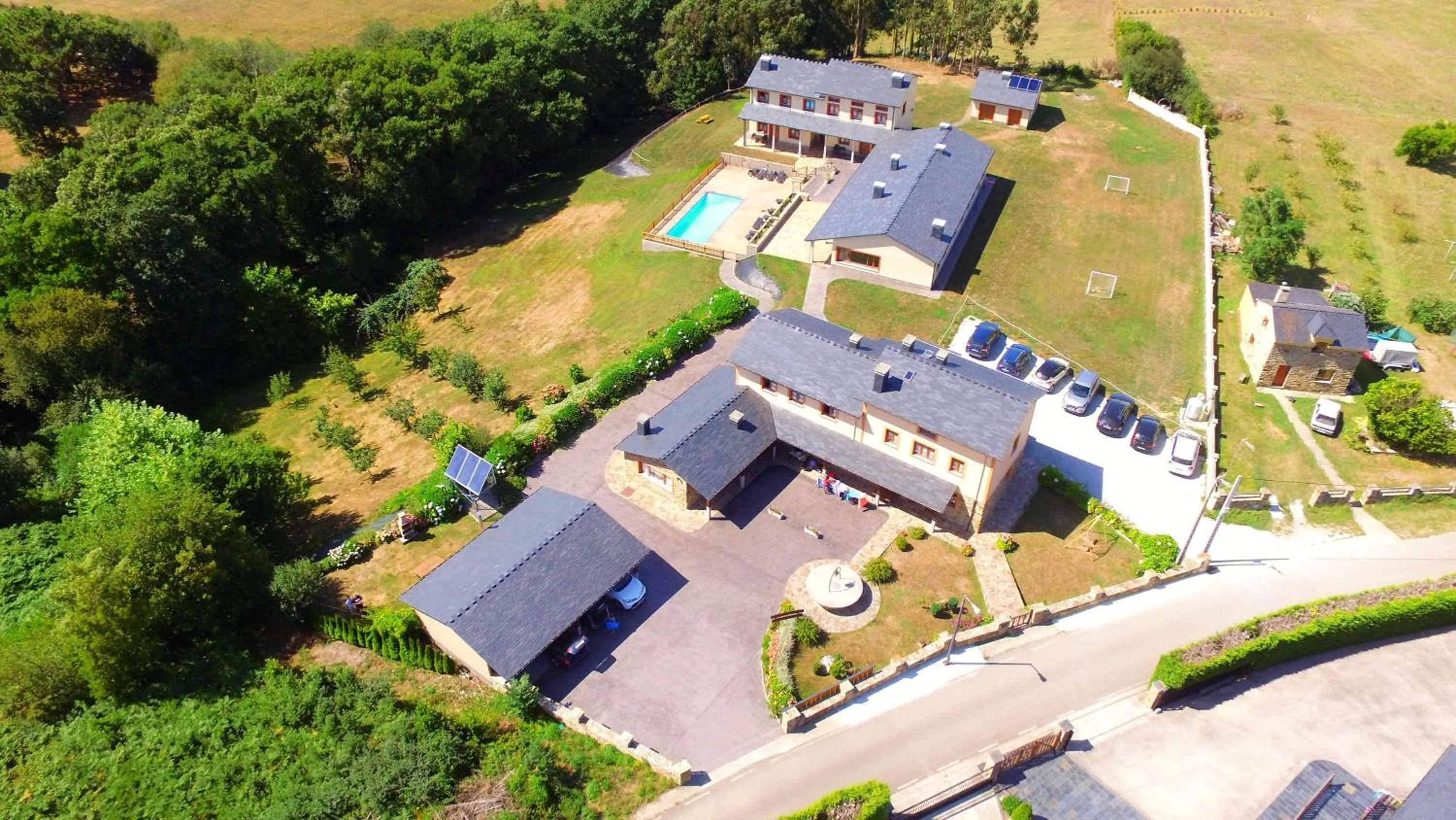 Bird's eye view in Apartamentos Navalin