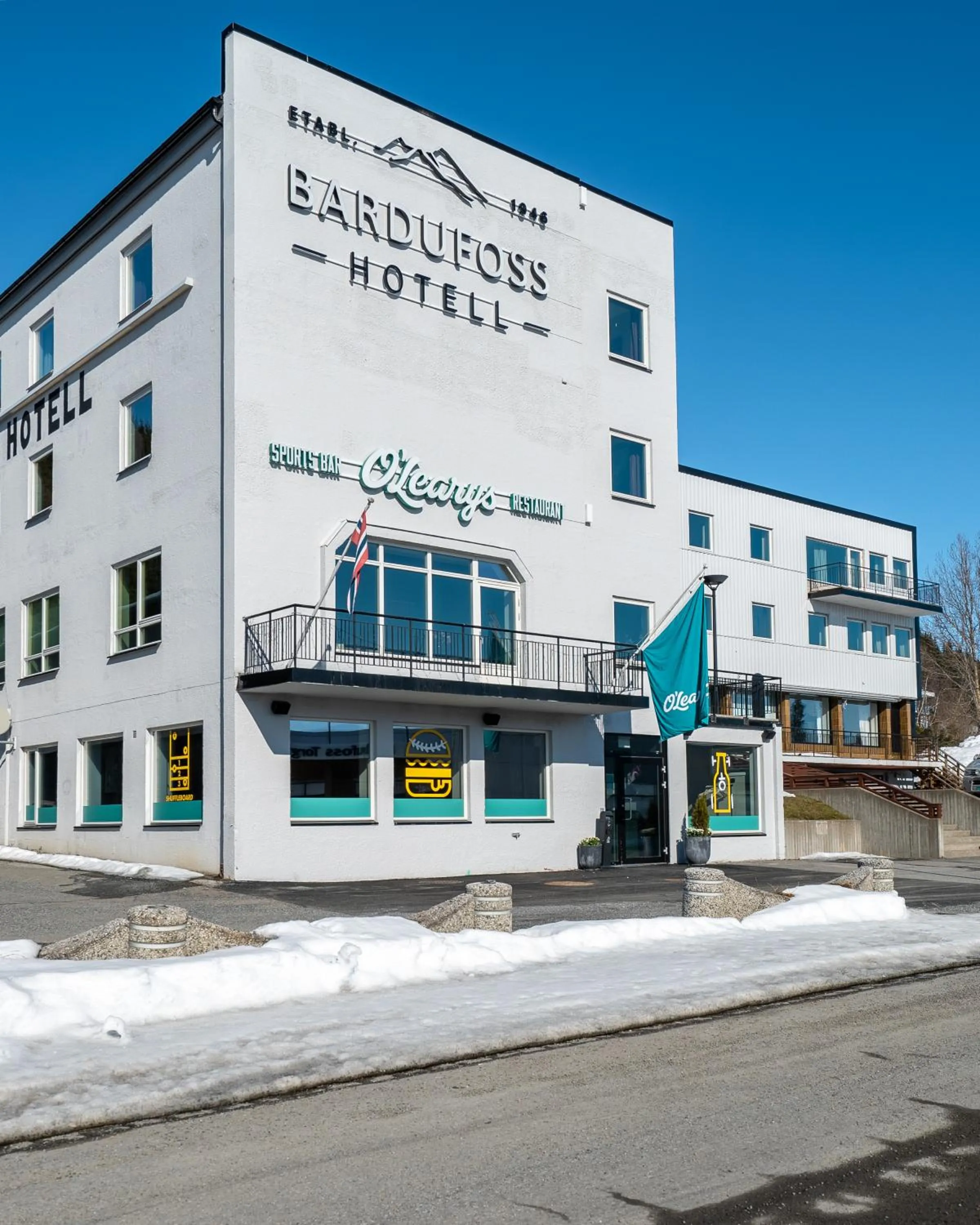 Property building in Bardufoss Hotell